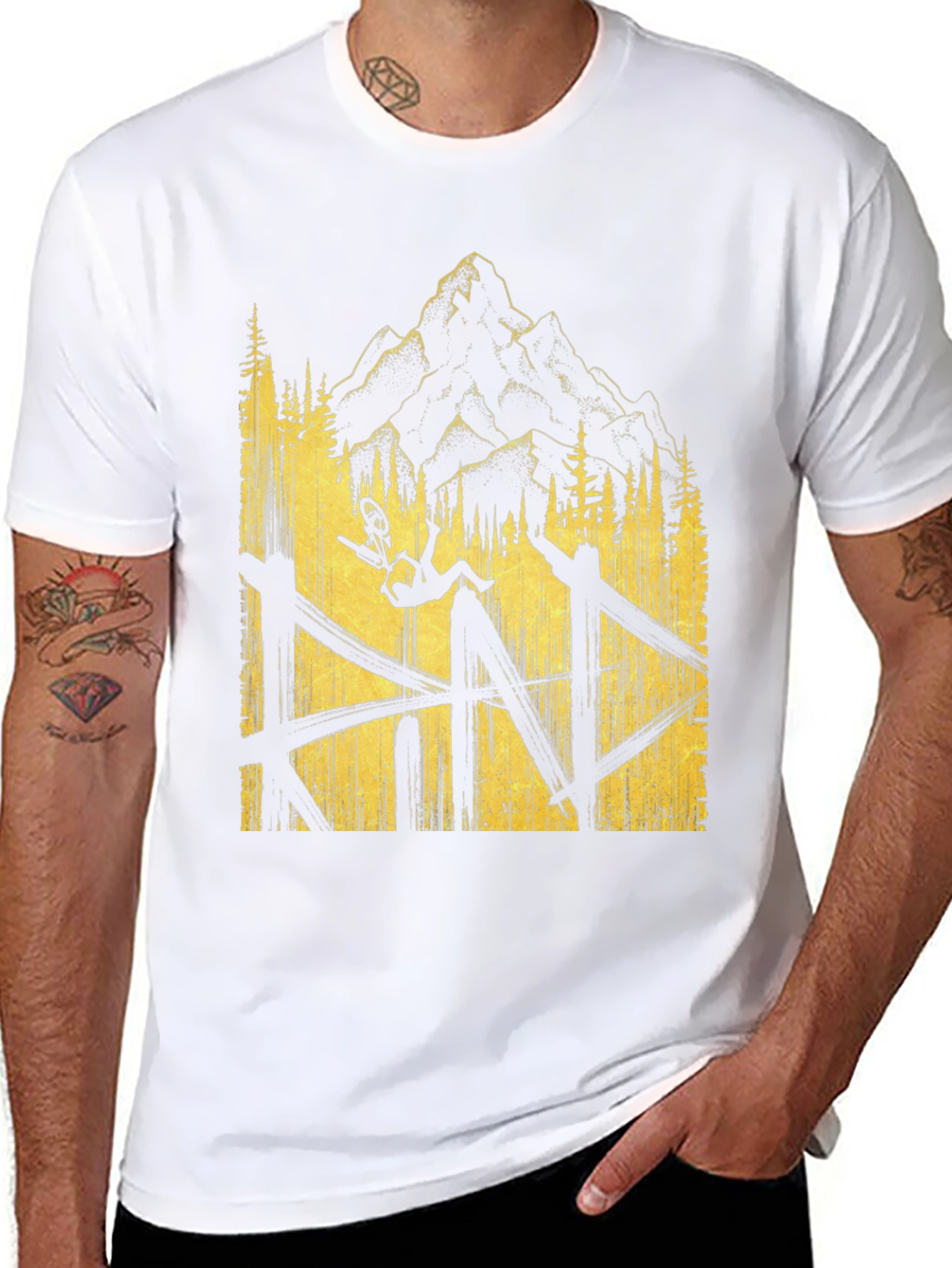 Mountain Biking T-Shirt - Adventure Ready