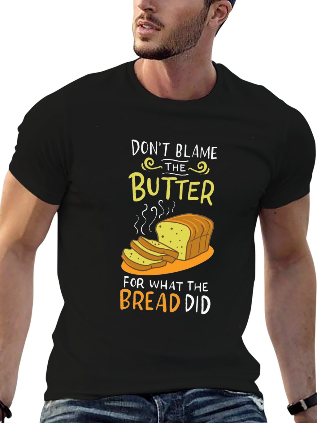 Dont Blame the Butter Graphic T-Shirt