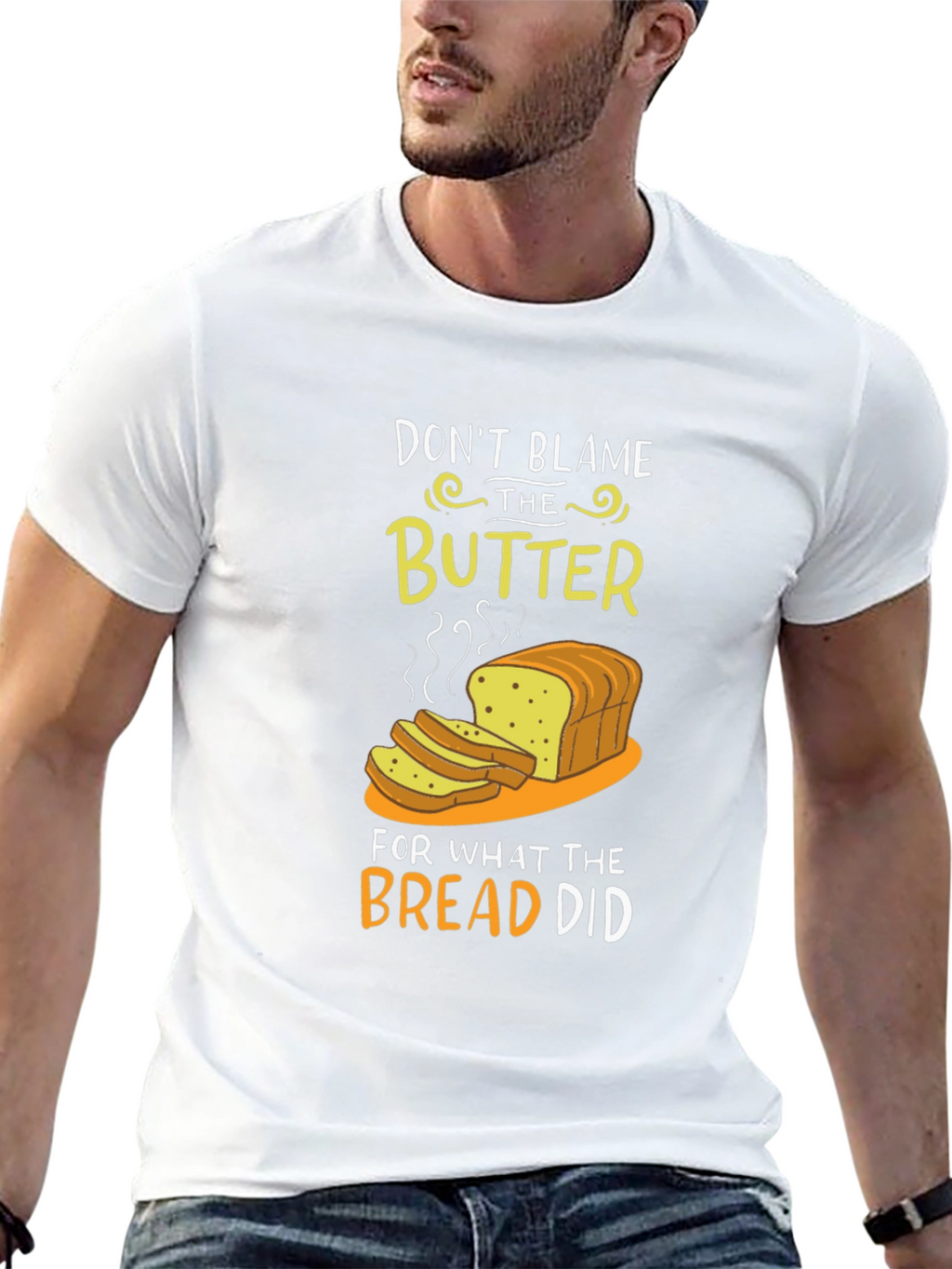 Dont Blame the Butter Graphic T-Shirt