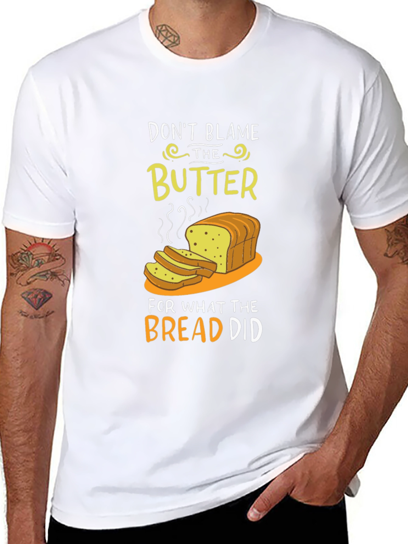 Dont Blame the Butter Graphic T-Shirt