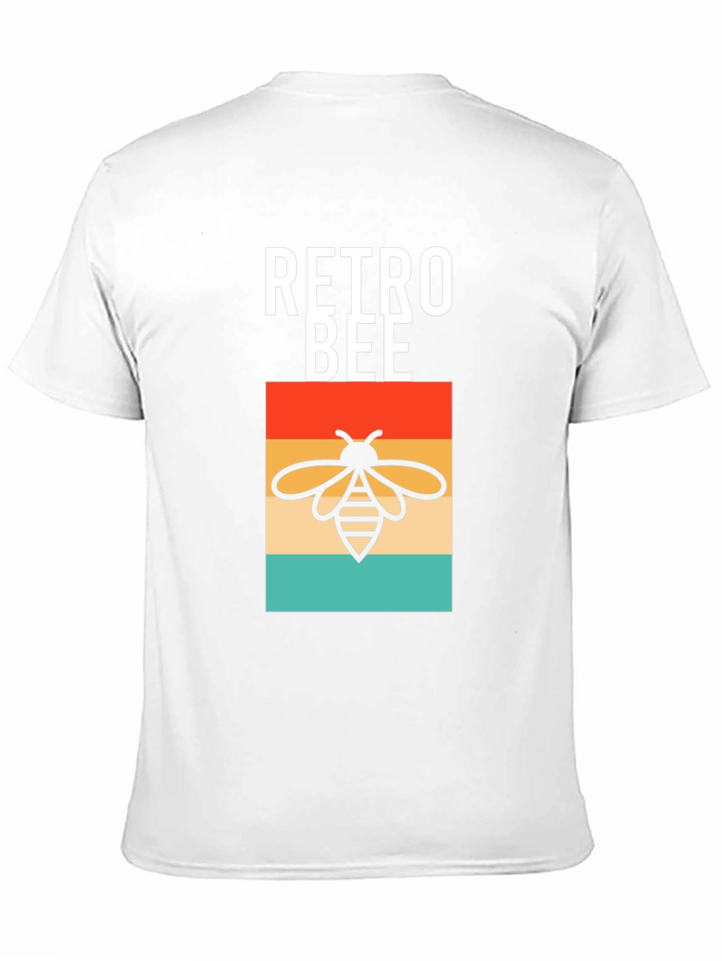 Retro Bee Graphic T-Shirt - Trendy Style