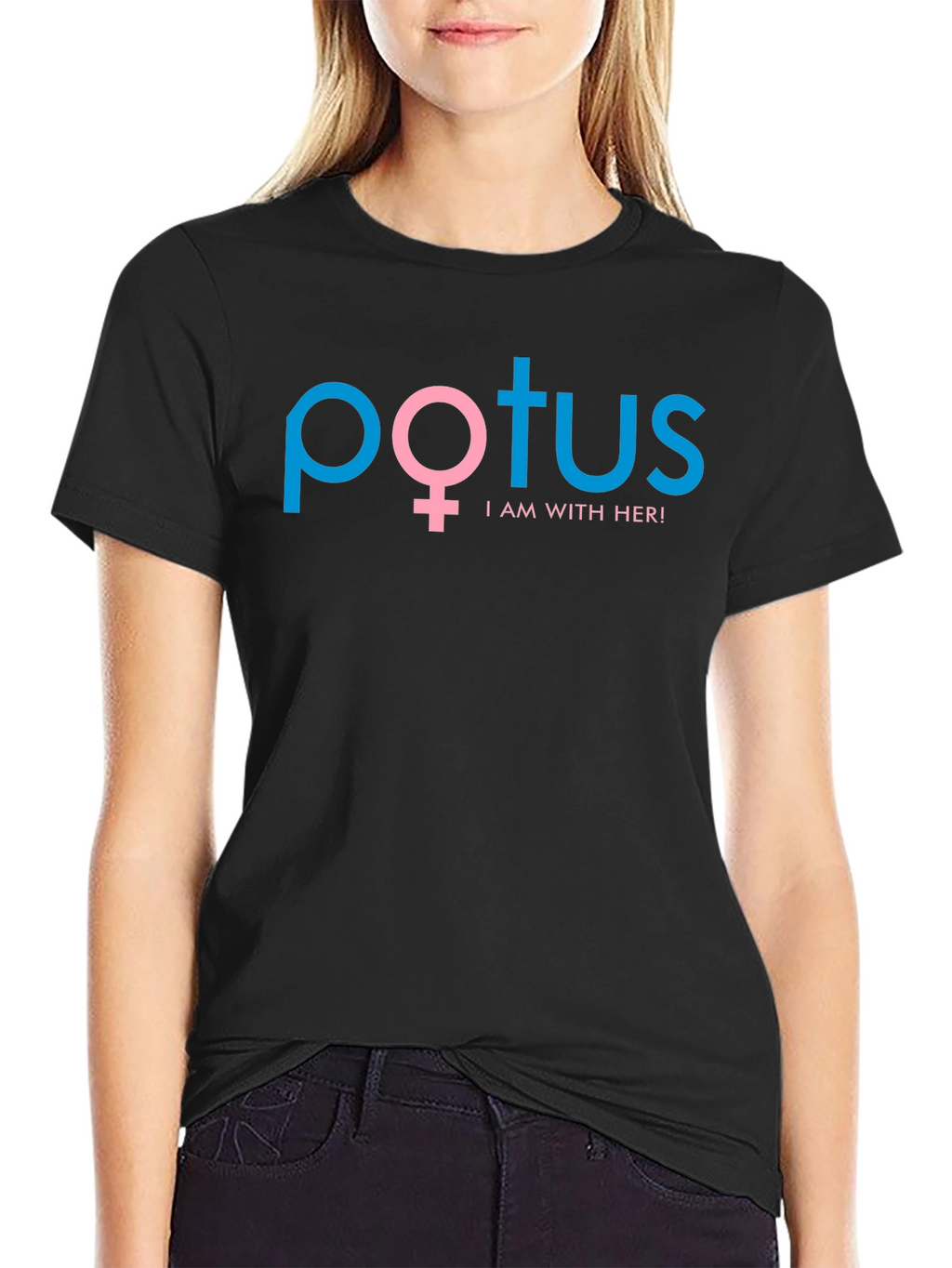 POTUS Im With Her T-Shirt