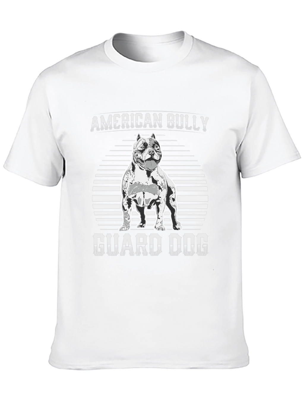 American Bully Guard Dog T-Shirt – Bold Dog Lover Graphic Tee