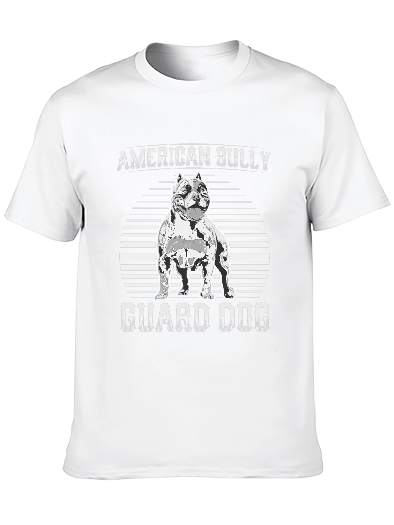 American Bully Guard Dog T-Shirt – Bold Dog Lover Graphic Tee