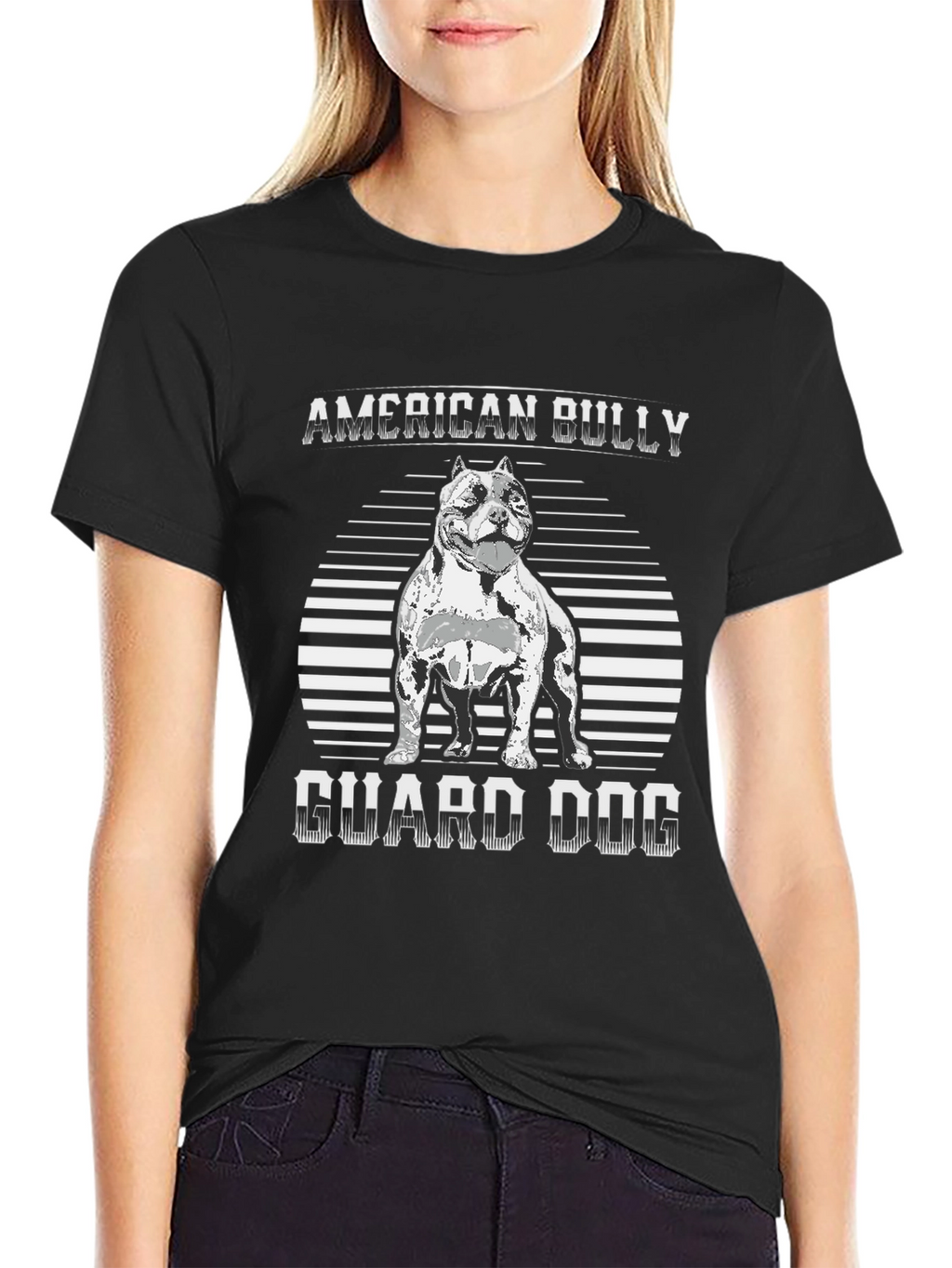 American Bully Guard Dog T-Shirt – Bold Dog Lover Graphic Tee