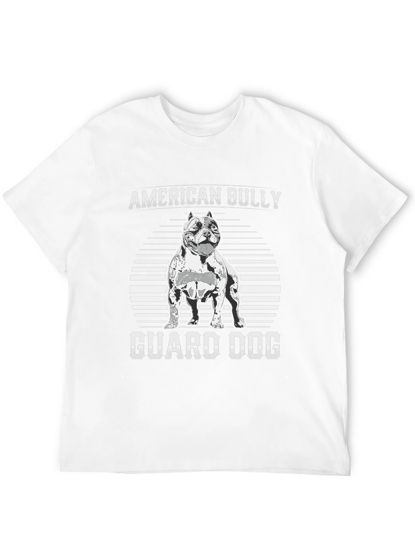 American Bully Guard Dog T-Shirt – Bold Dog Lover Graphic Tee