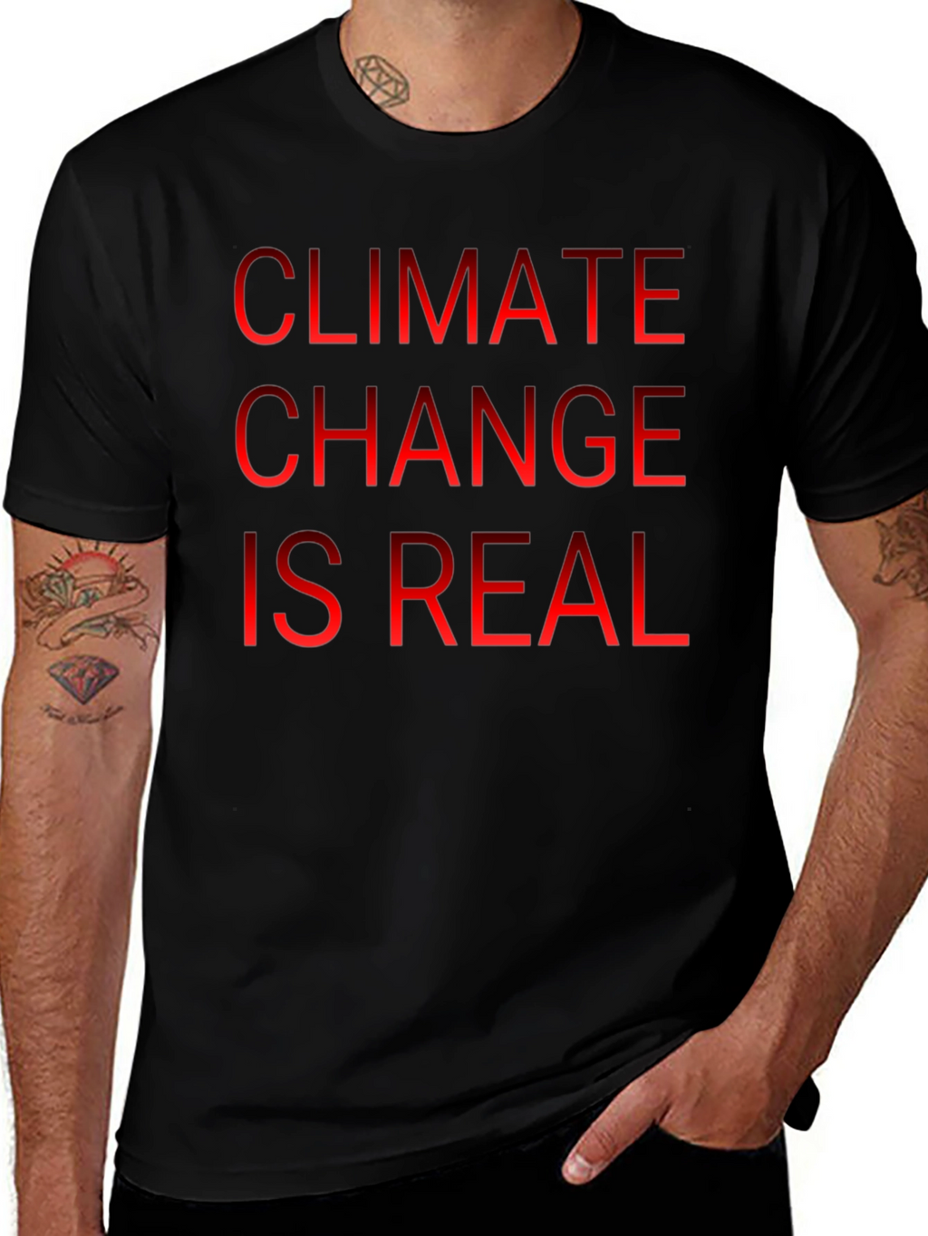 Climate Change is Real Graphic Tee