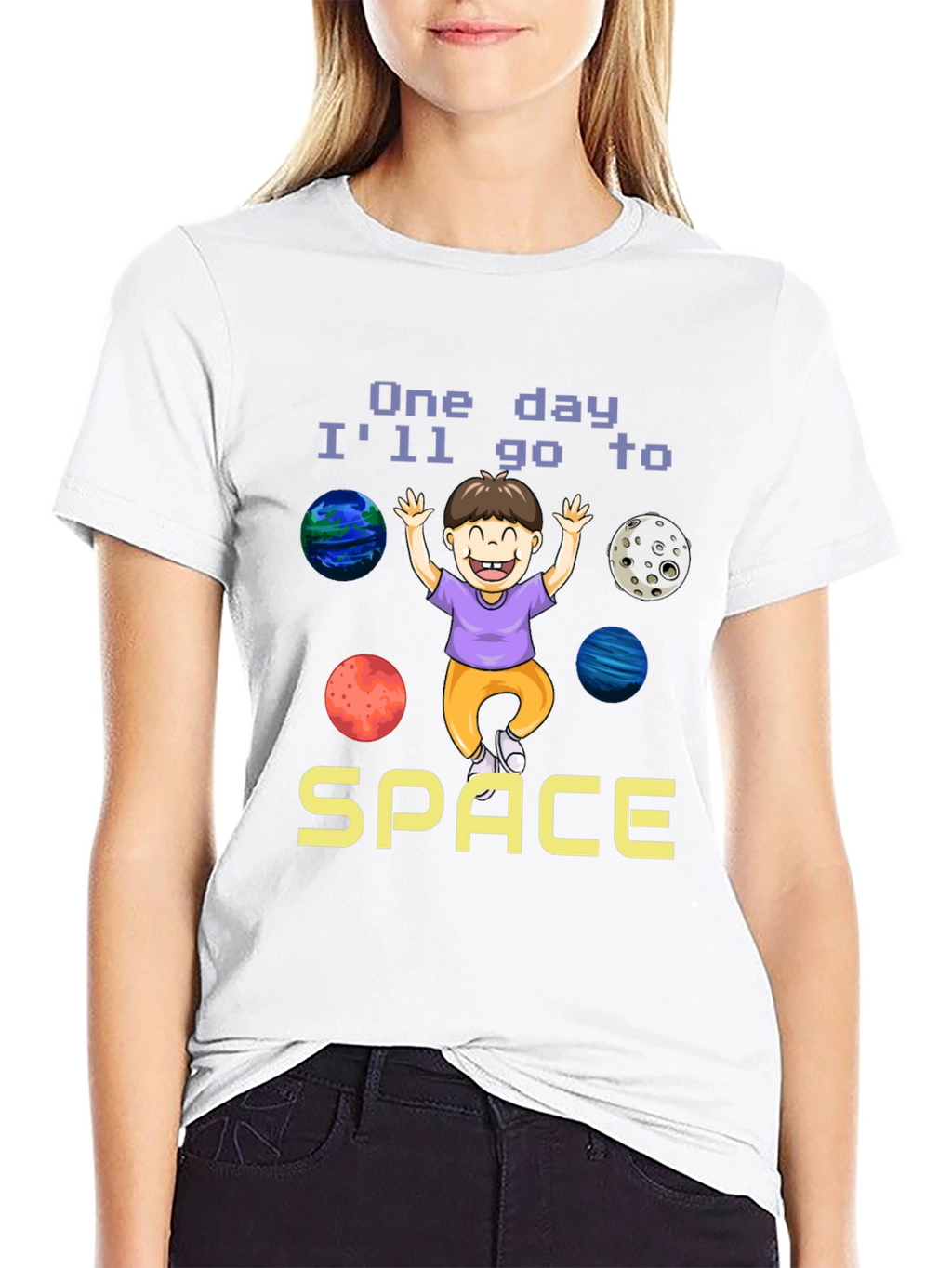 One Day Ill Go to Space T-Shirt