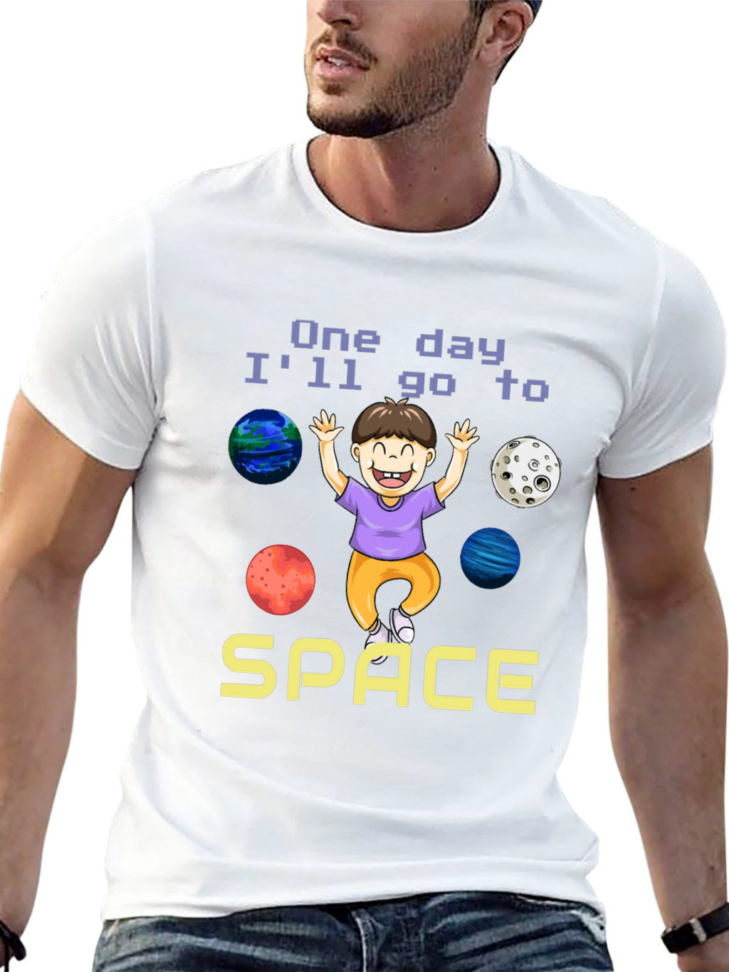 One Day Ill Go to Space T-Shirt