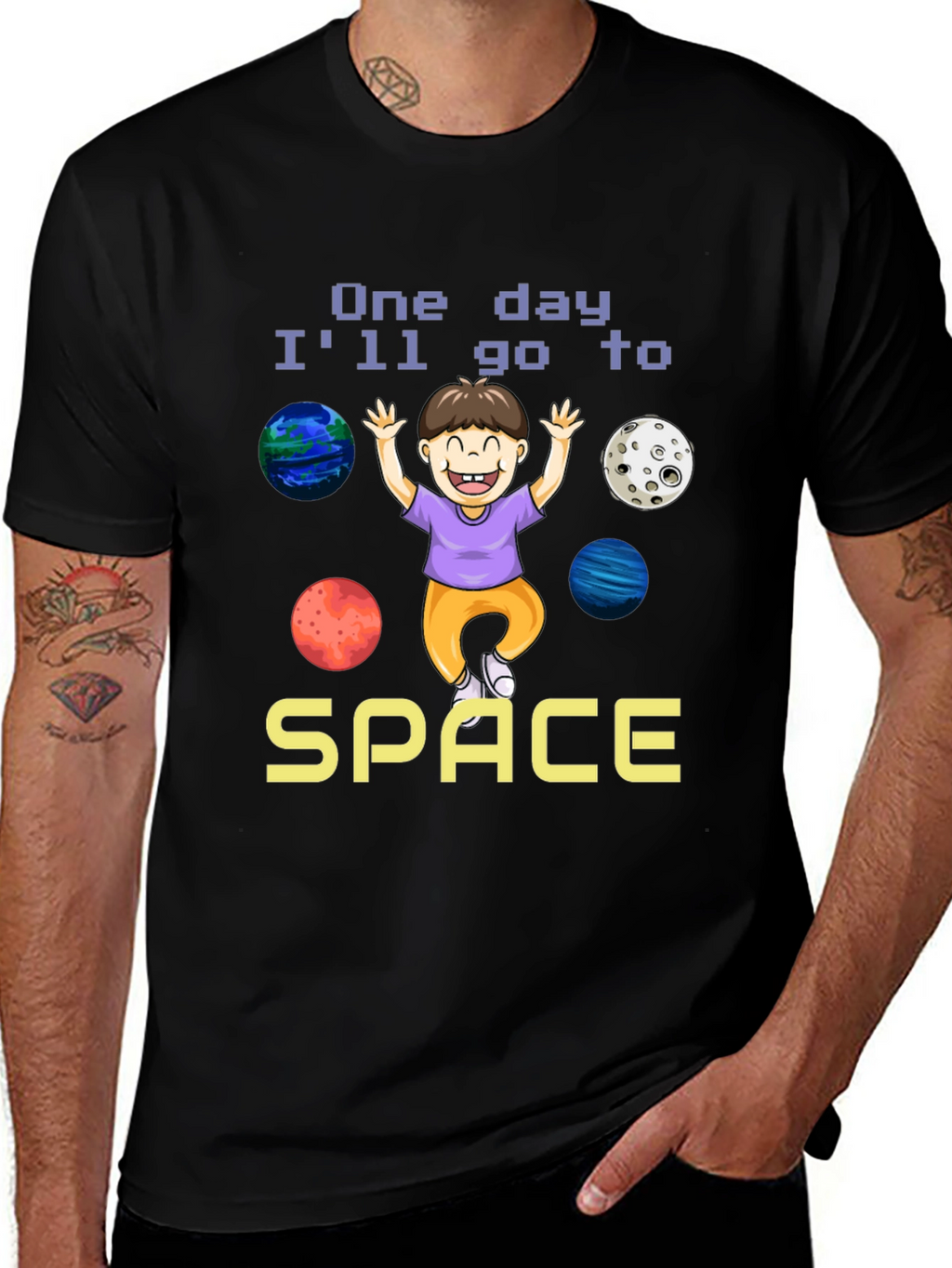 One Day Ill Go to Space T-Shirt