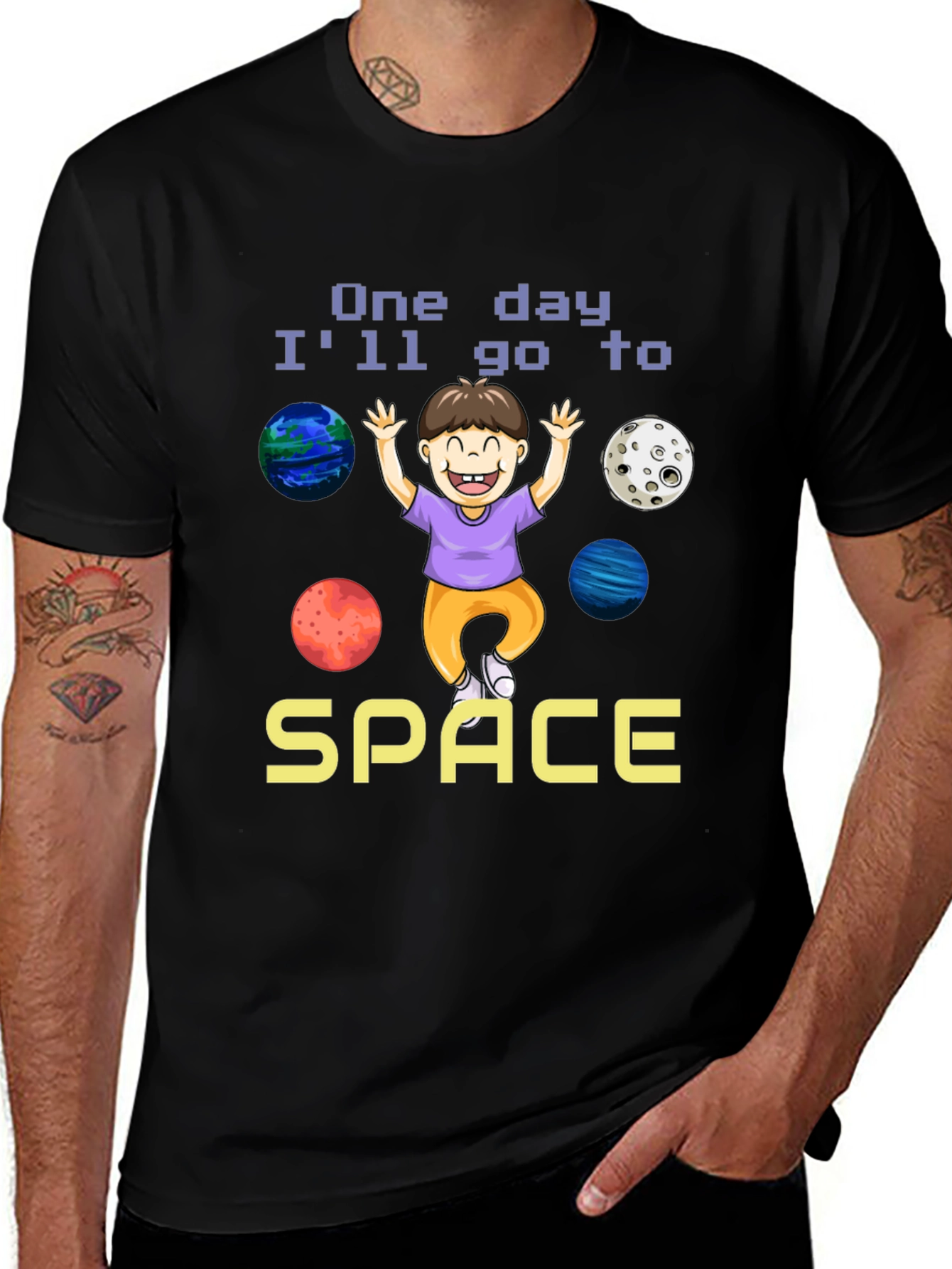 One Day Ill Go to Space T-Shirt