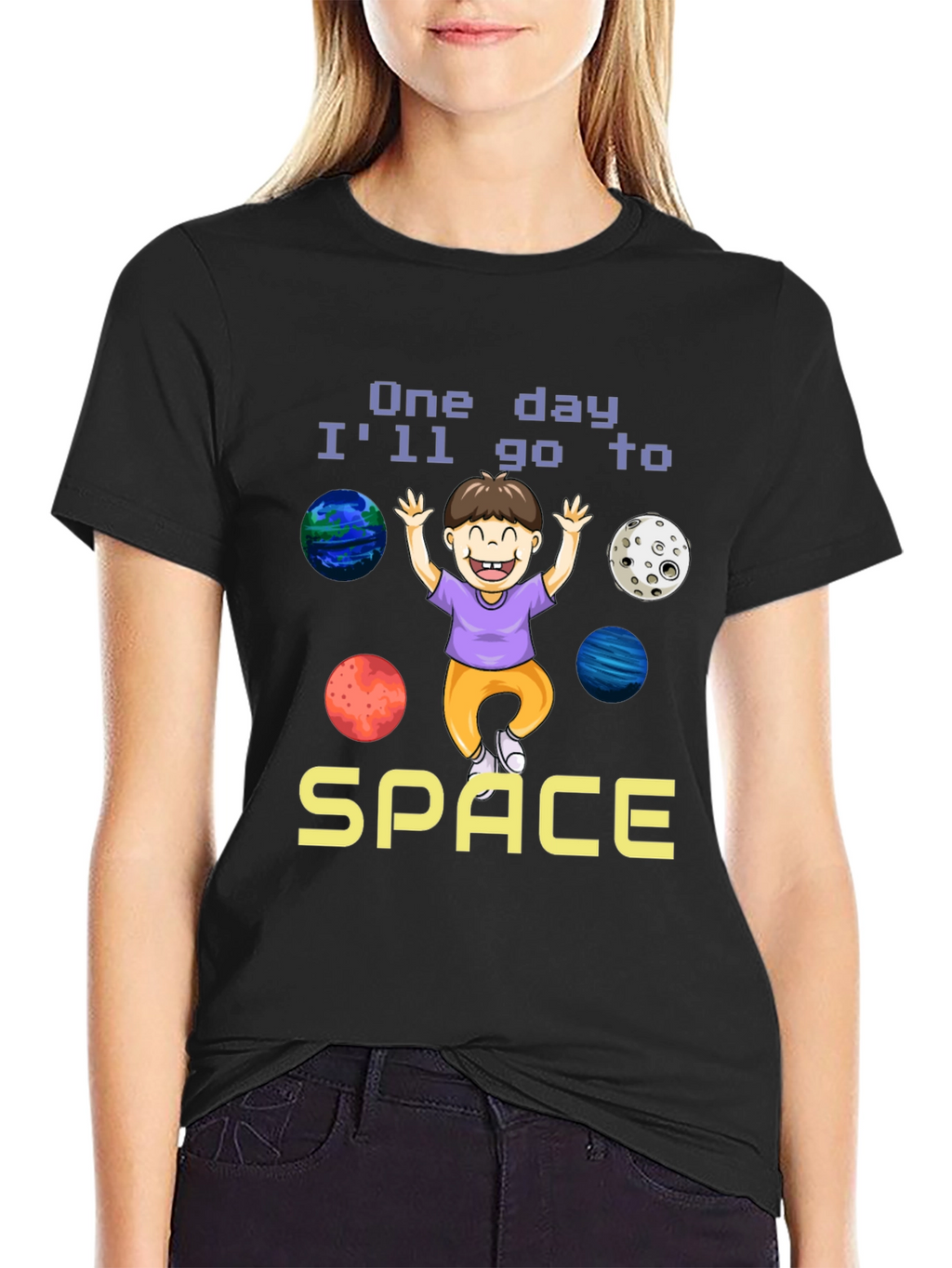 One Day Ill Go to Space T-Shirt