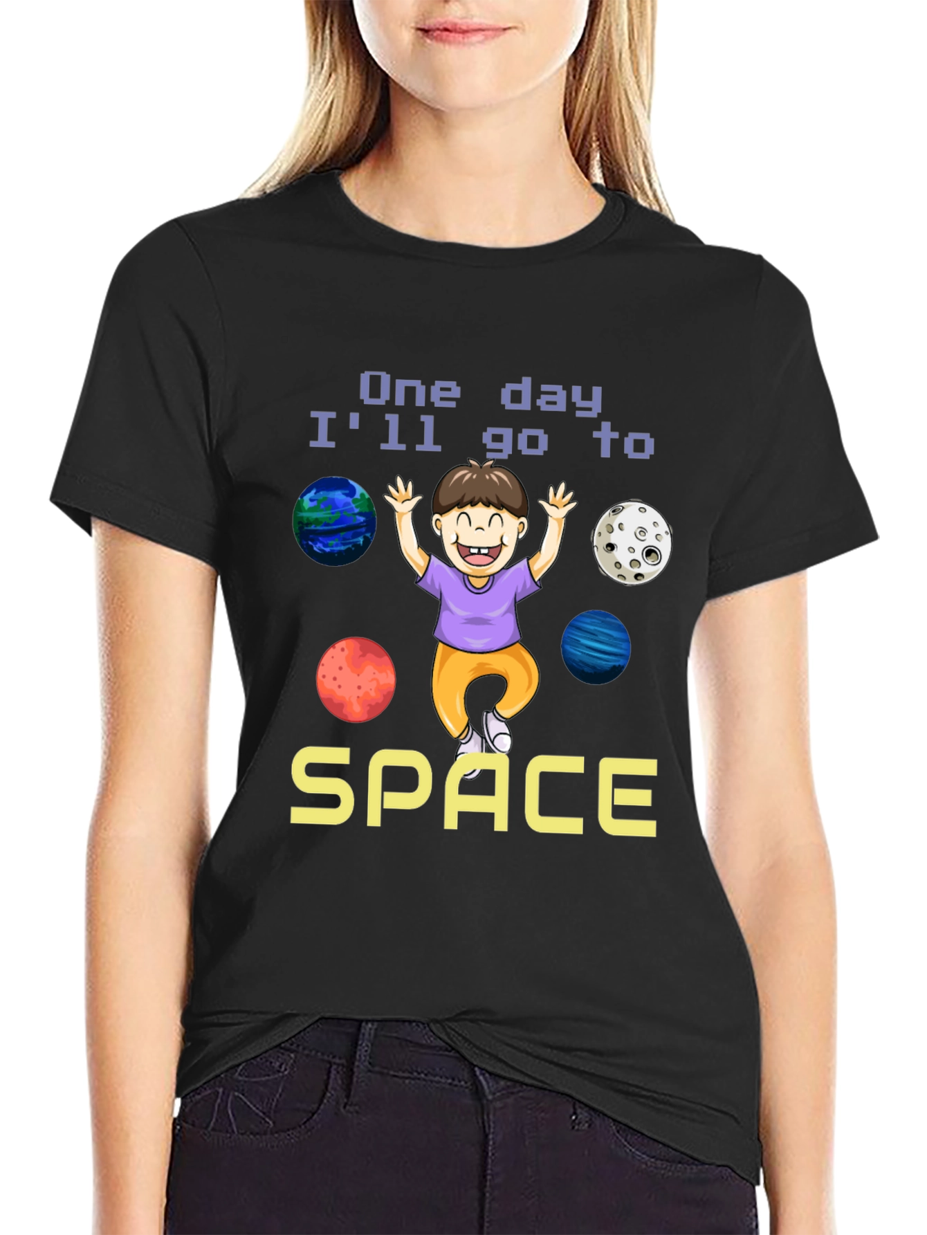 One Day Ill Go to Space T-Shirt