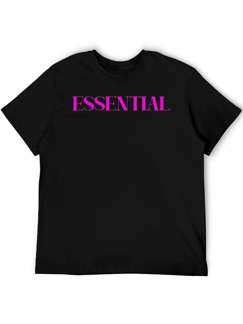 Essential Crew Neck Tee - Black