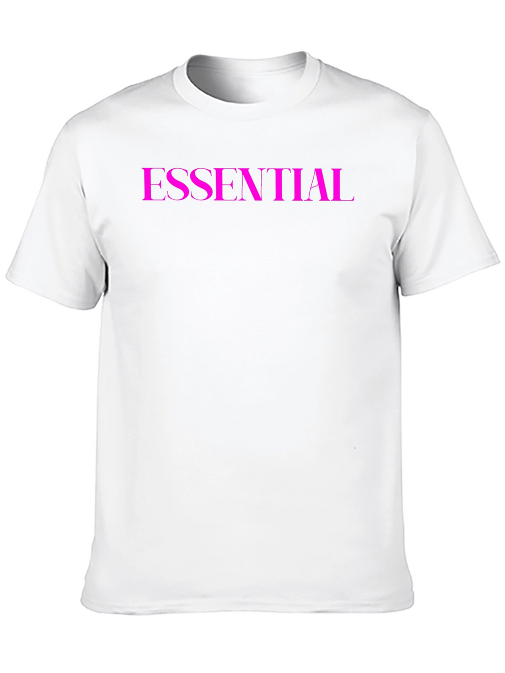 Essential Crew Neck Tee - Black