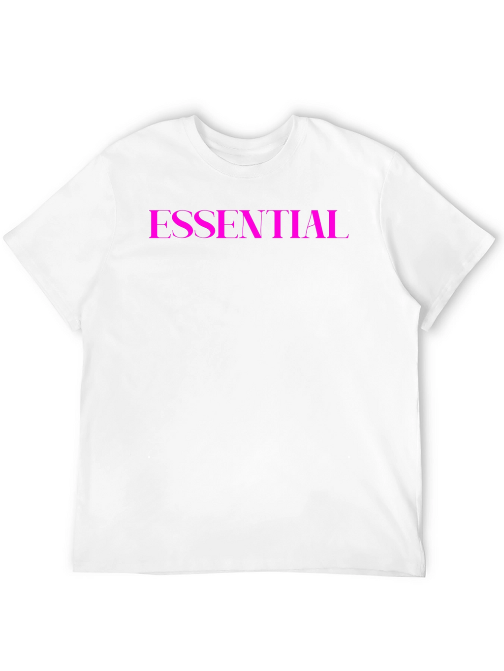 Essential Crew Neck Tee - Black