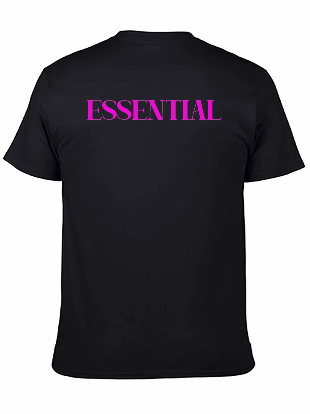 Essential Crew Neck Tee - Black