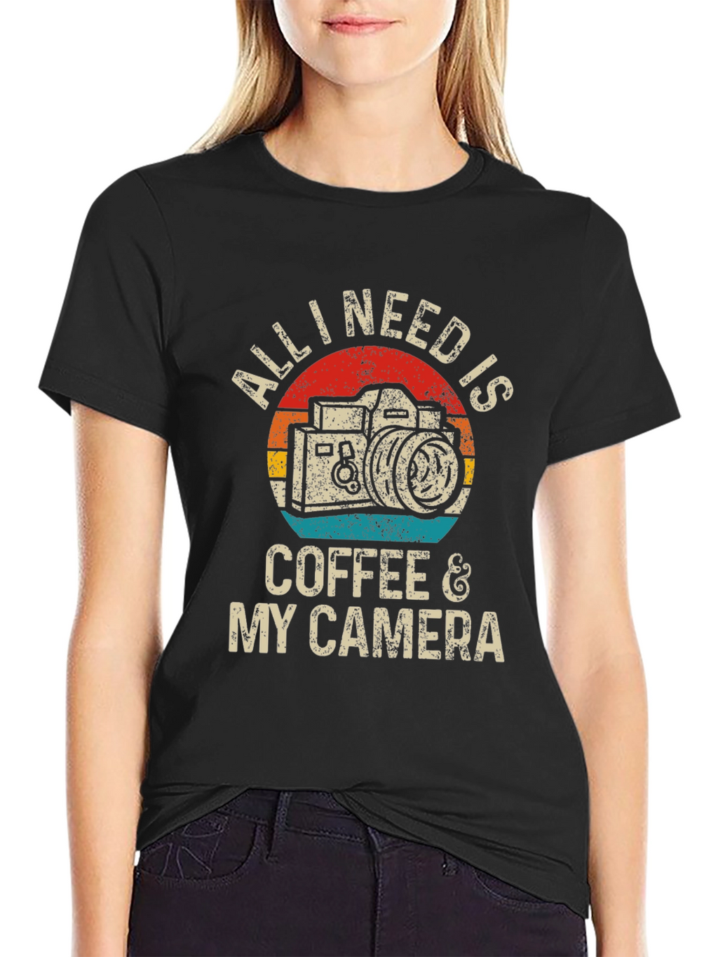 Coffee & Camera Graphic Tee