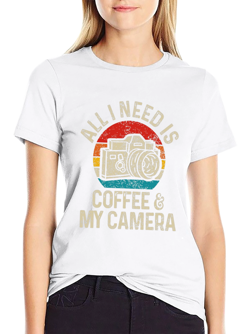 Coffee & Camera Graphic Tee