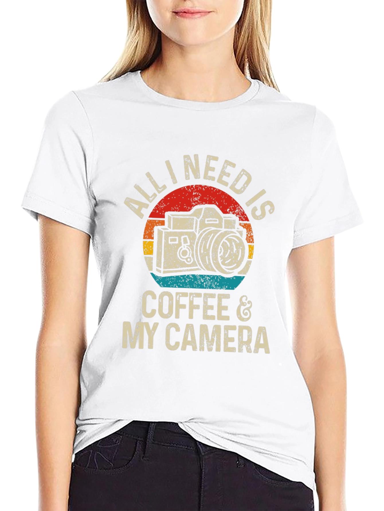 Coffee & Camera Graphic Tee