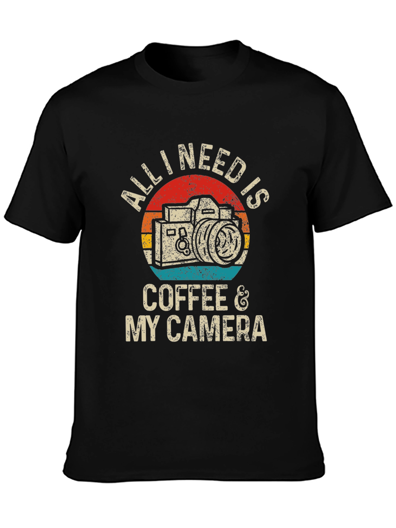 Coffee & Camera Graphic Tee