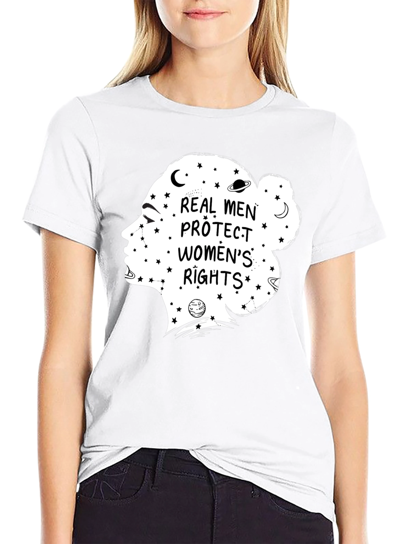 Real Men Protect Womens Rights Graphic Tee