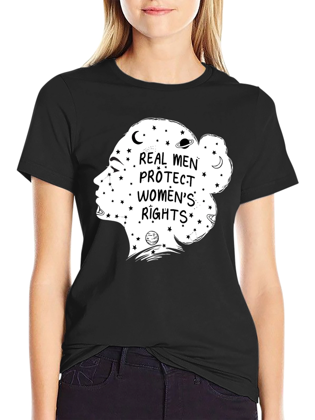 Real Men Protect Womens Rights Graphic Tee