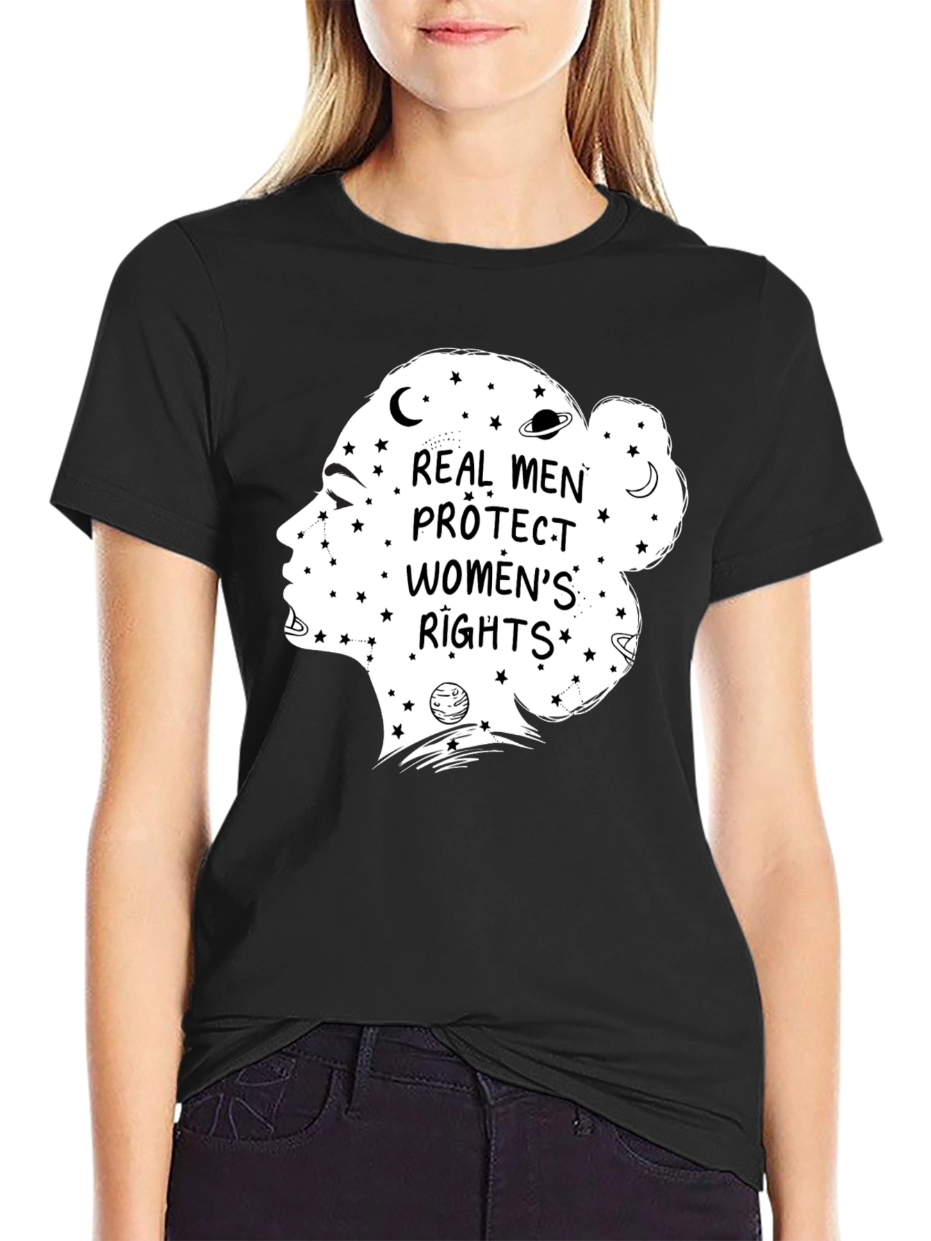 Real Men Protect Womens Rights Graphic Tee