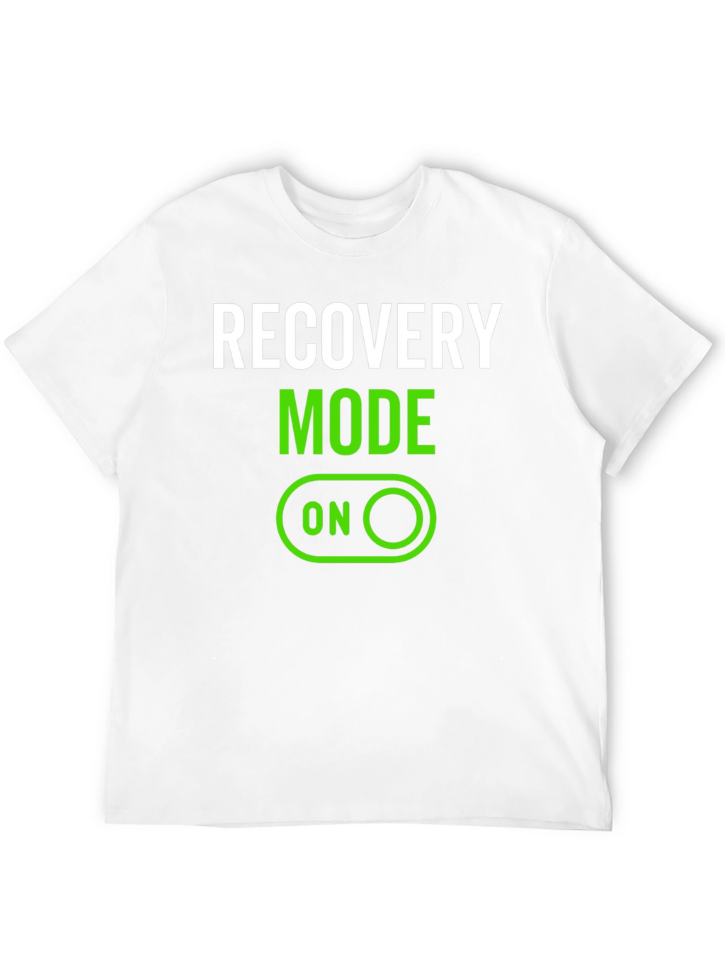 Recovery Mode On Black T-Shirt