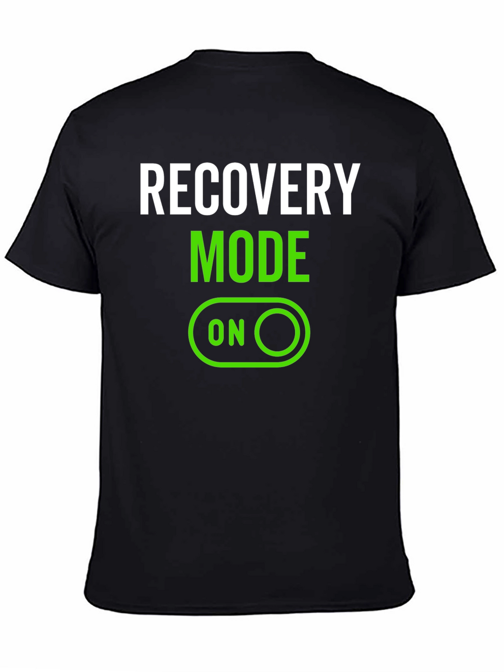 Recovery Mode On Black T-Shirt
