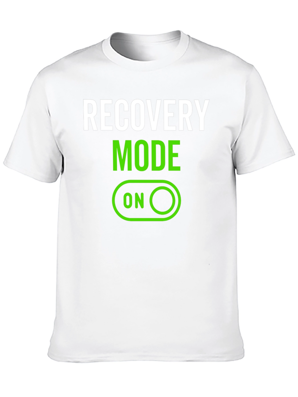 Recovery Mode On Black T-Shirt