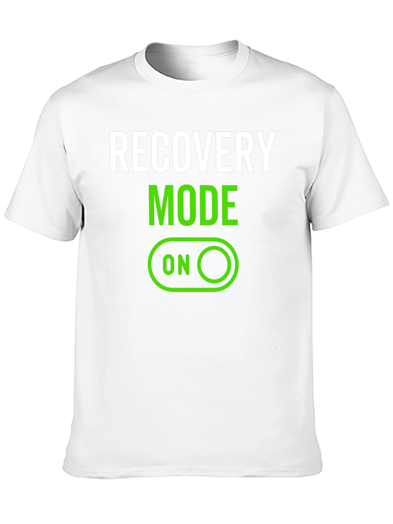 Recovery Mode On Black T-Shirt