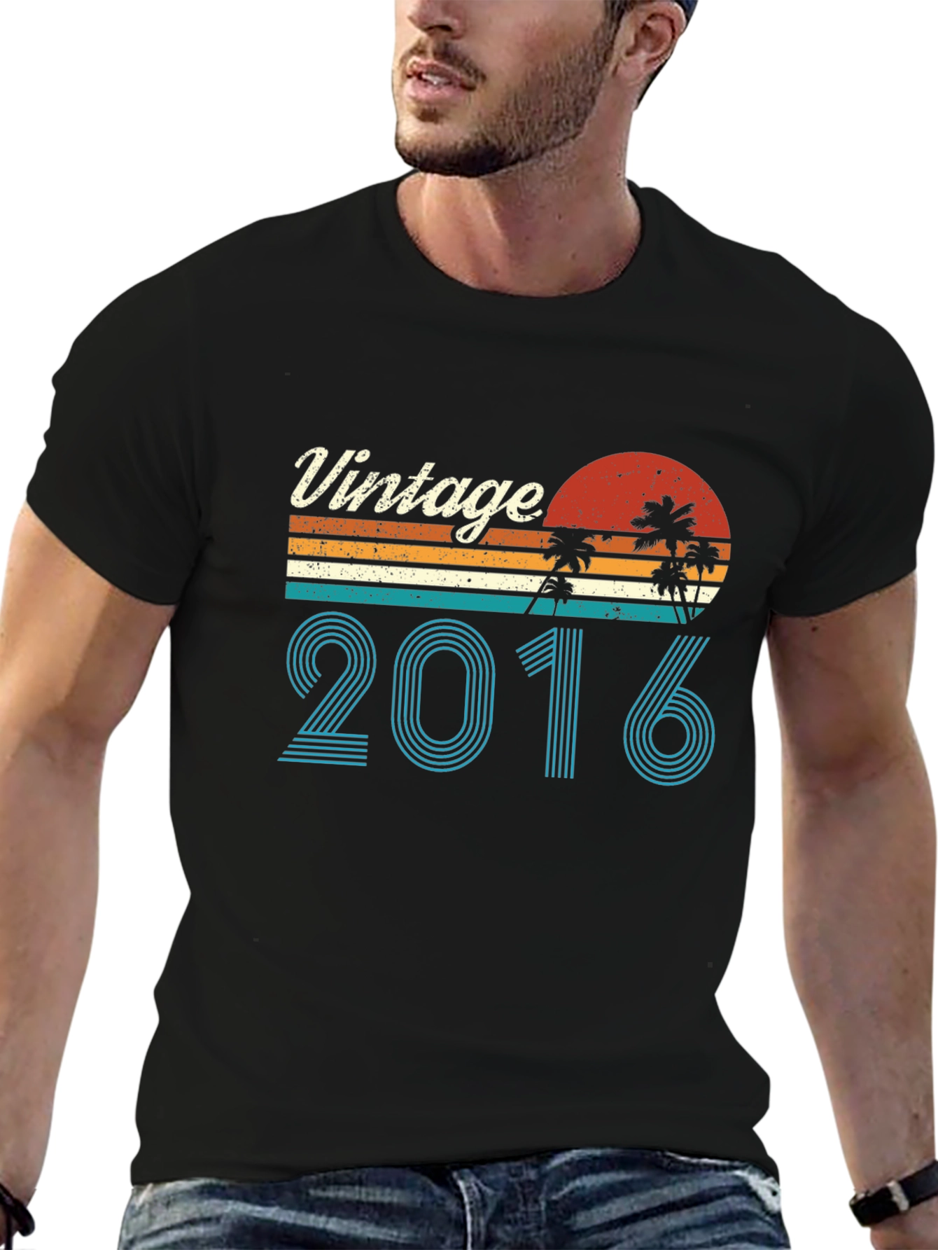 Vintage 2016 Graphic Tee