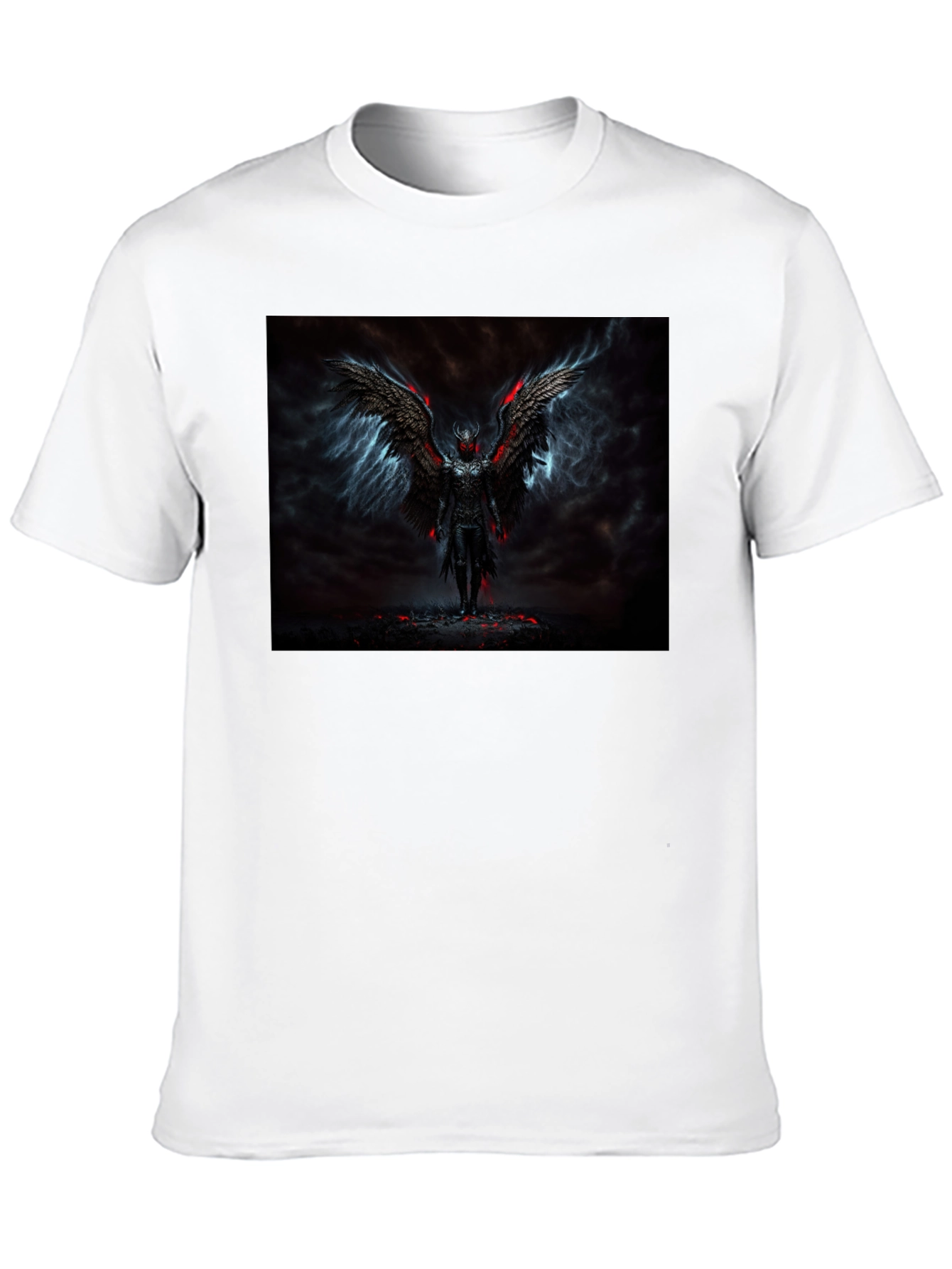 Dark Angel Wings T-Shirt Graphic Tee