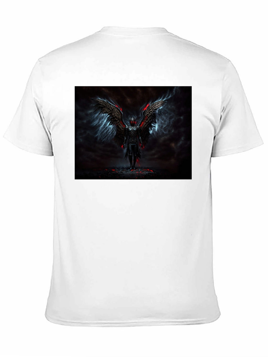 Dark Angel Wings T-Shirt Graphic Tee