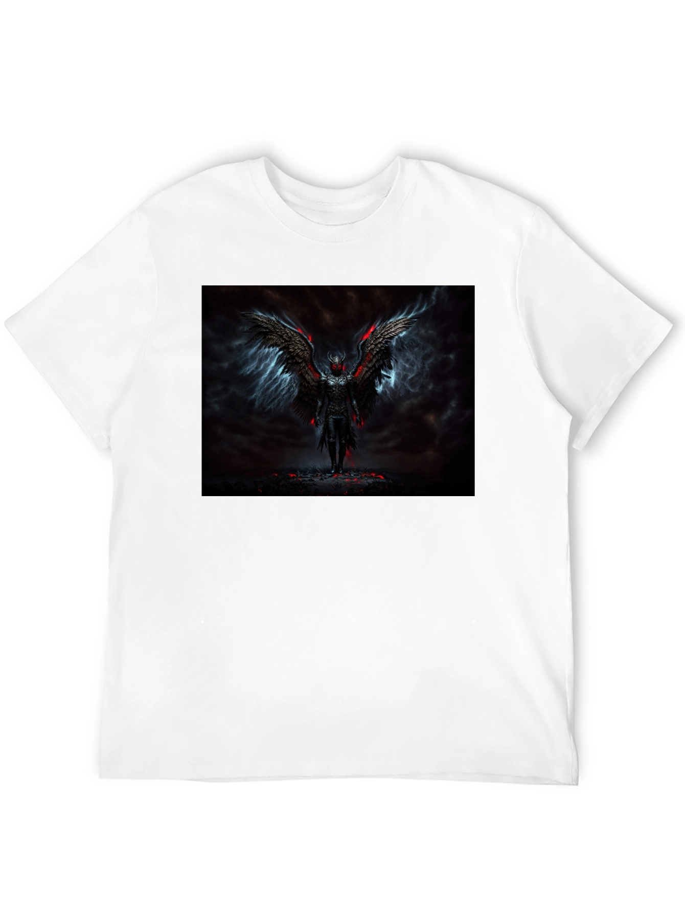 Dark Angel Wings T-Shirt Graphic Tee