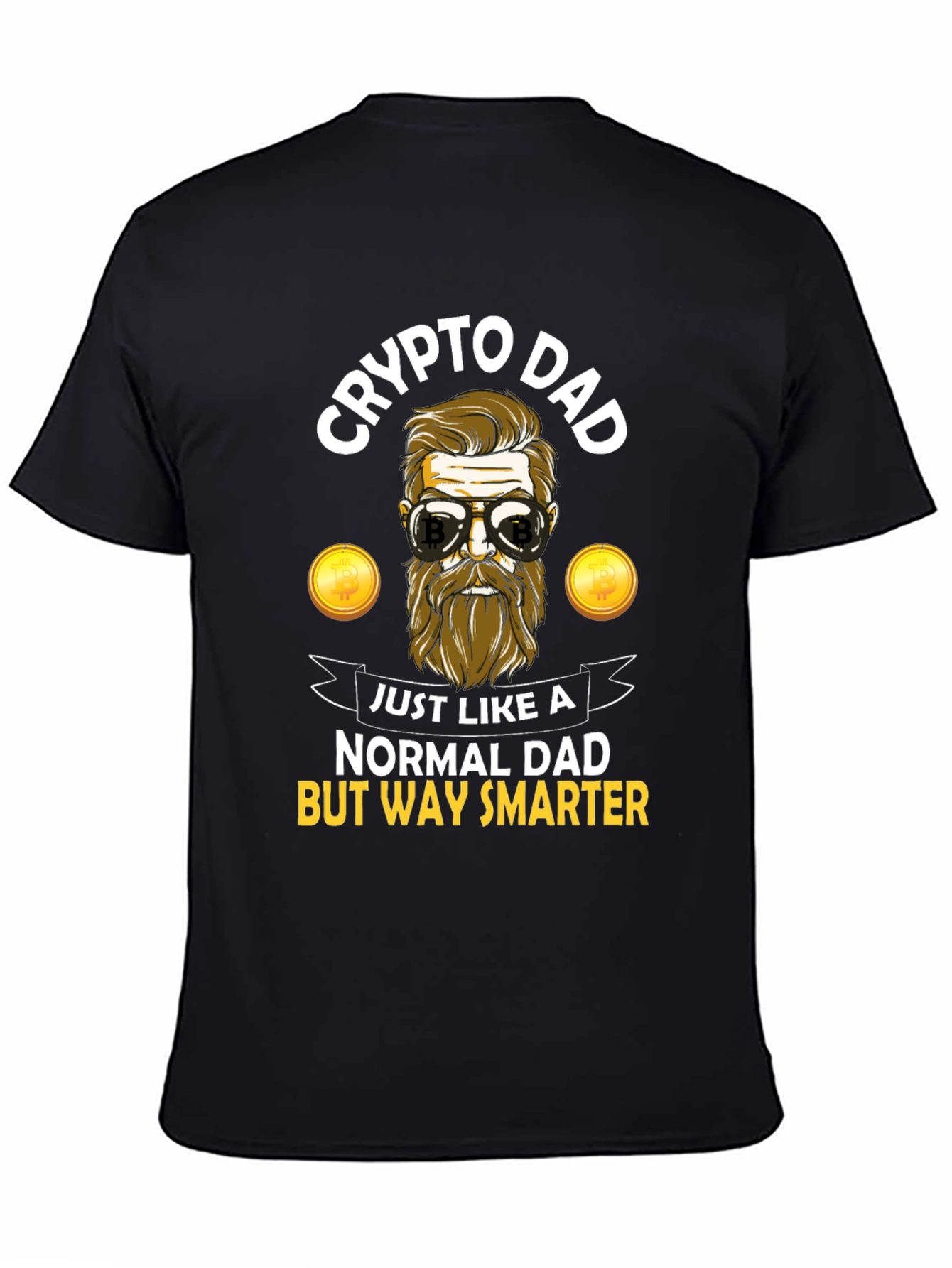 Crypto Dad T-Shirt - Funny Bitcoin Investor Tee