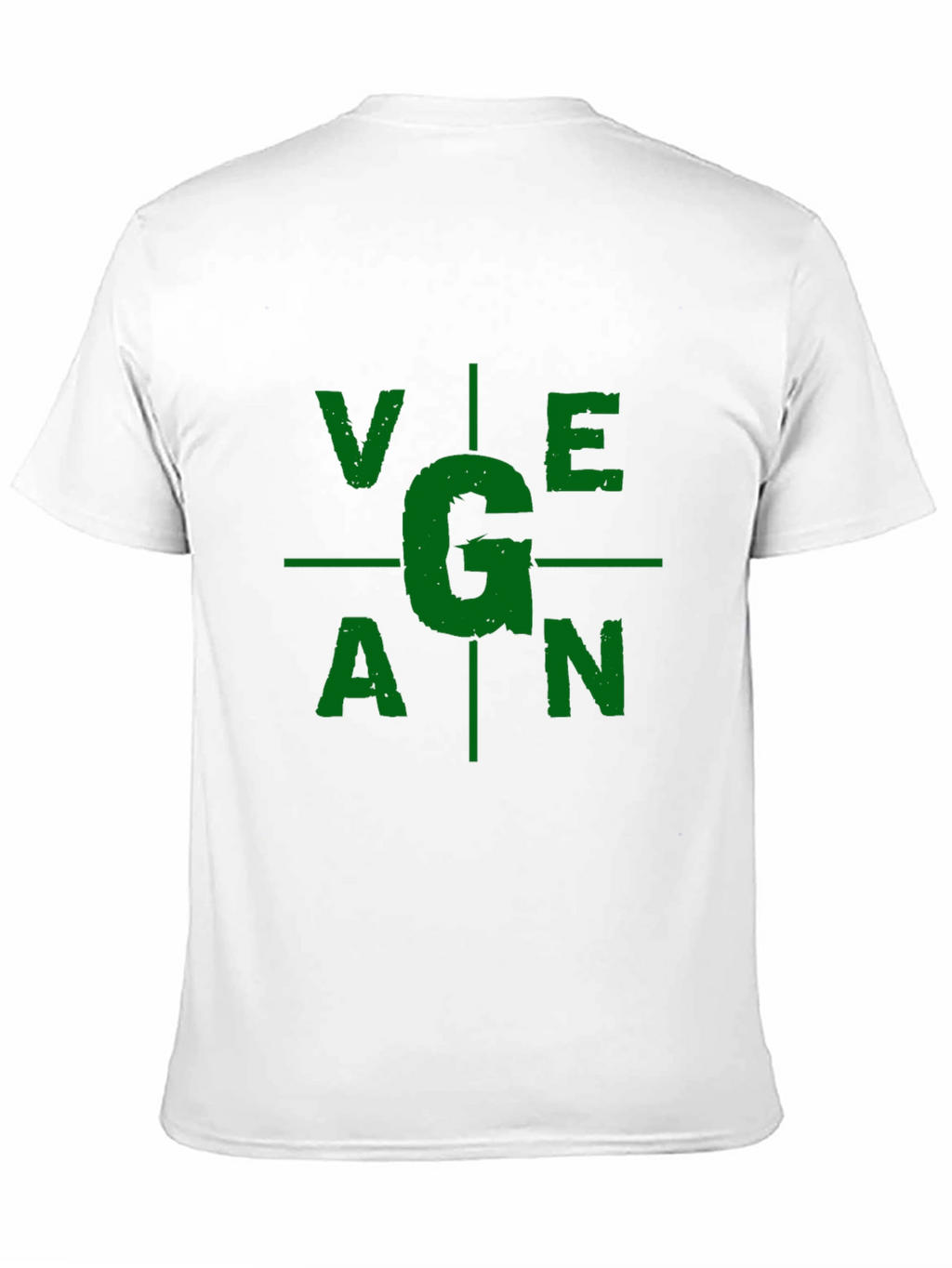 Vegan Target T-Shirt - Green Graphic Tee