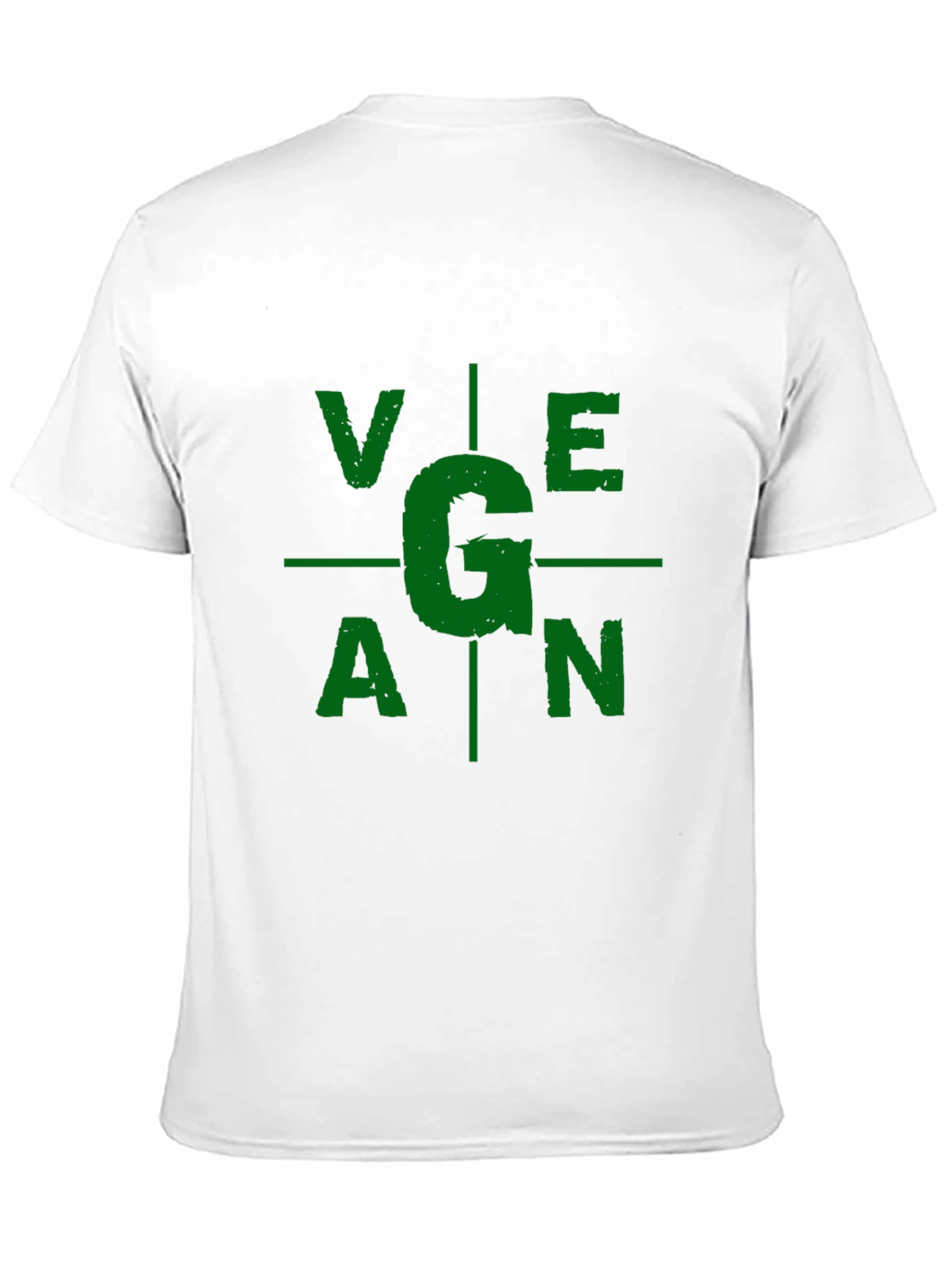 Vegan Target T-Shirt - Green Graphic Tee