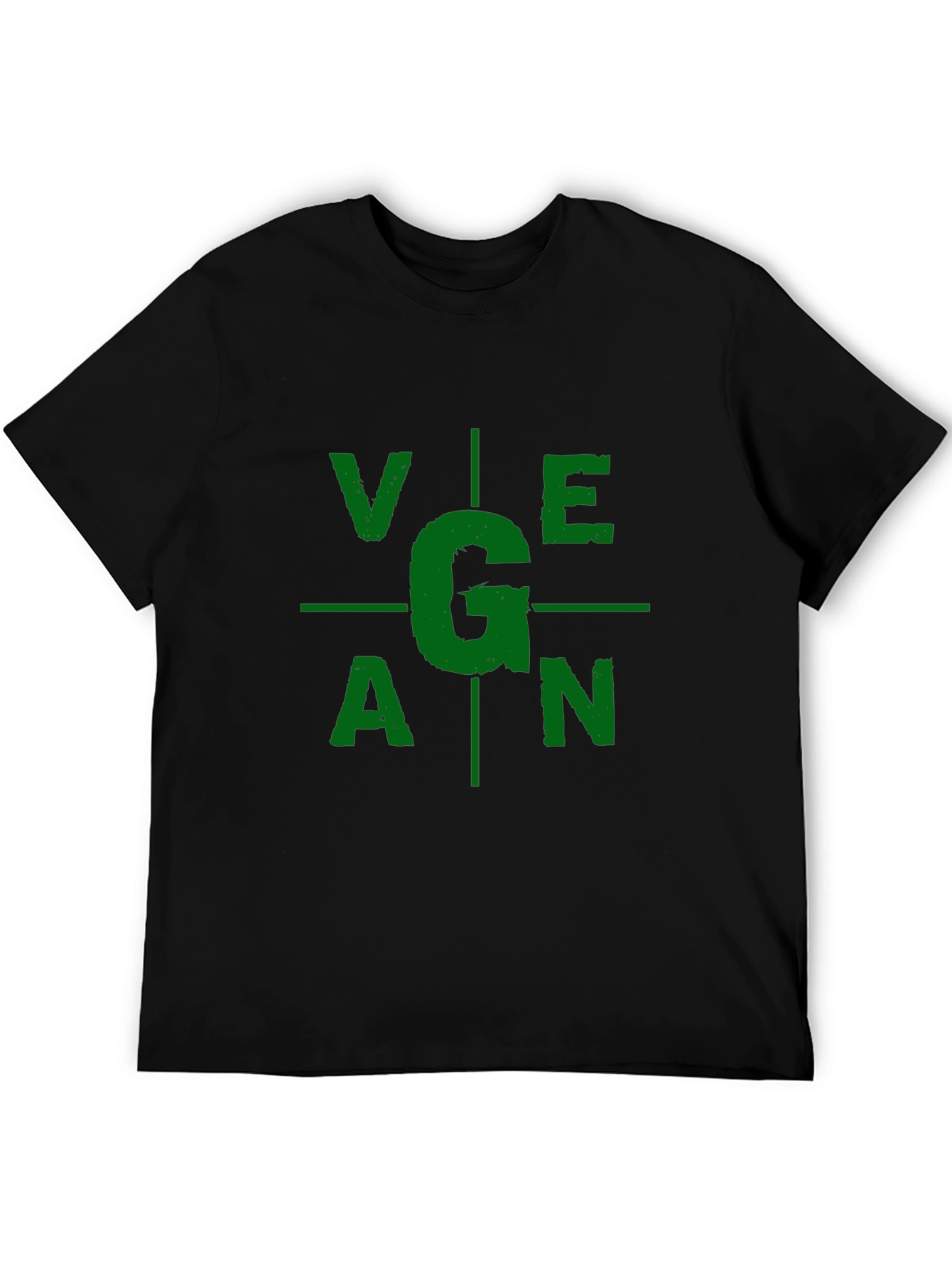 Vegan Target T-Shirt - Green Graphic Tee