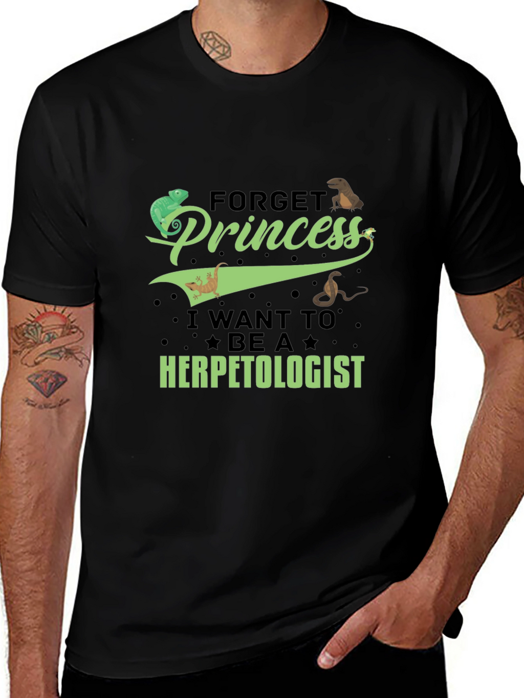 Herpetologist T-Shirt: Reptile Lover Tee