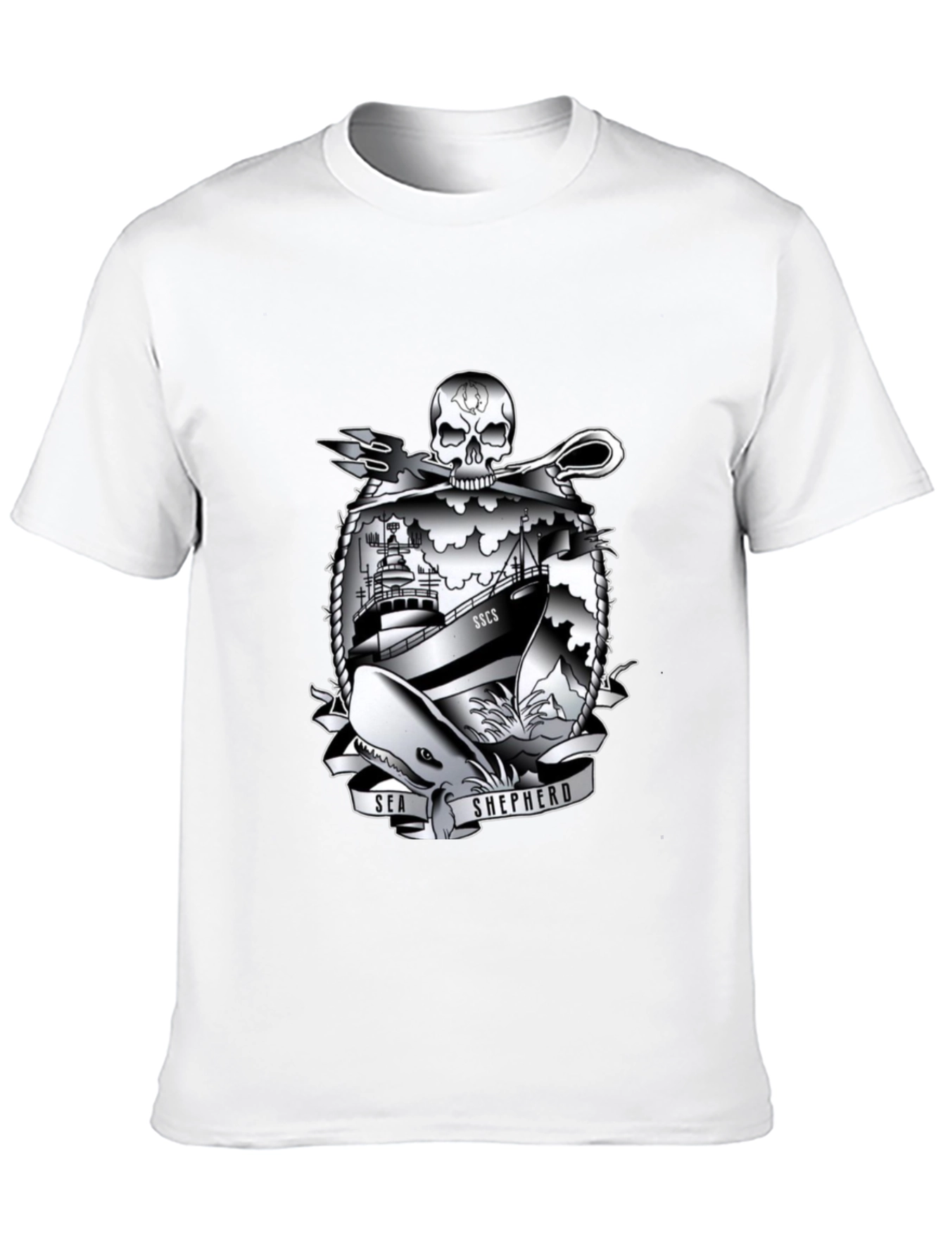 Sea Shepherd Graphic T-Shirt - Black