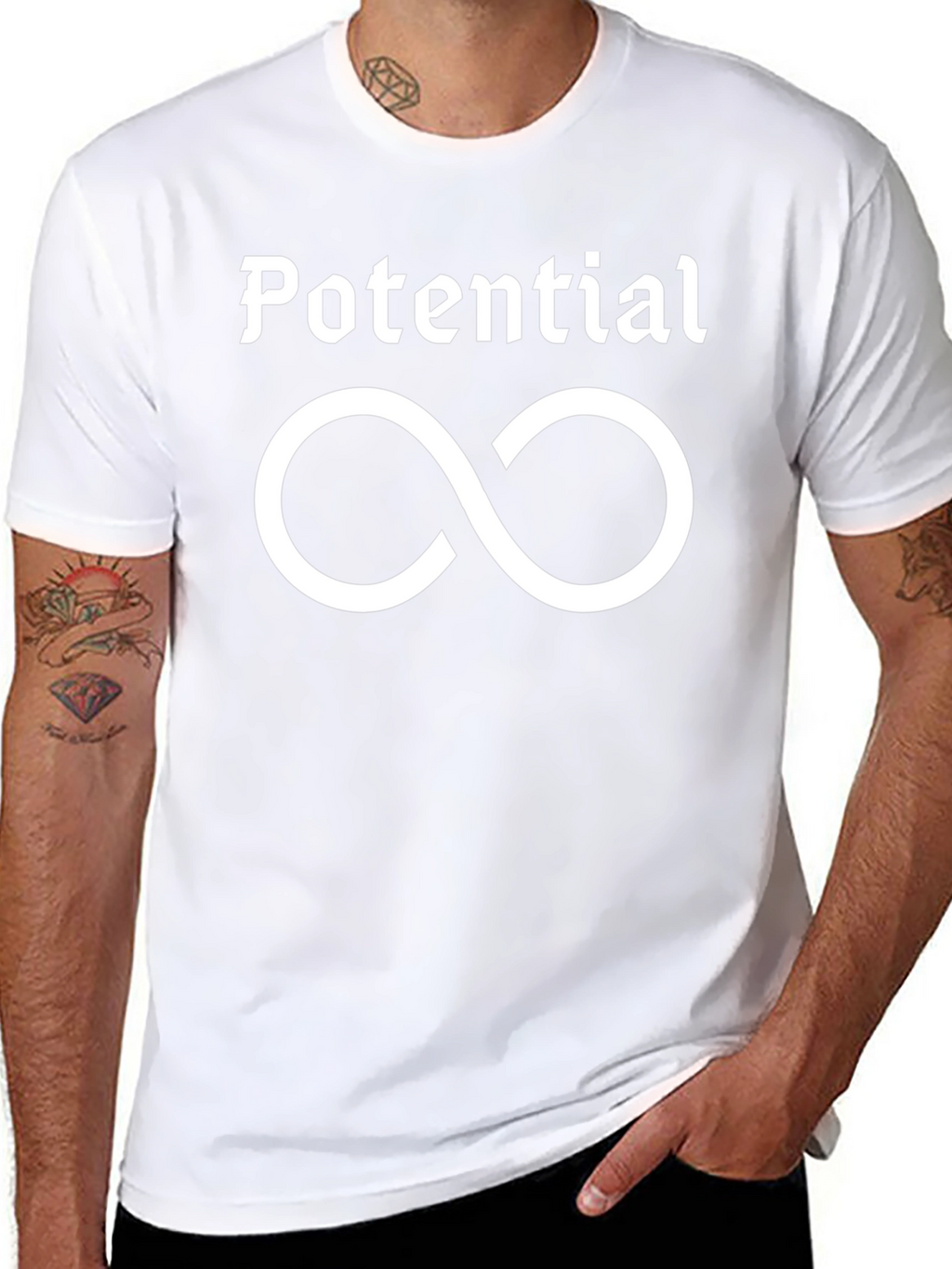 Potential Infinity Symbol Graphic T-Shirt