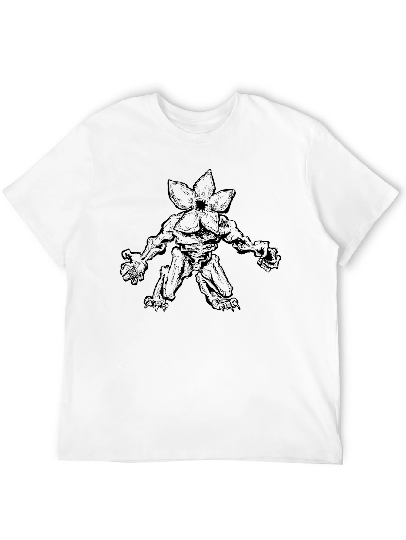 Demogorgon Black Graphic Tee