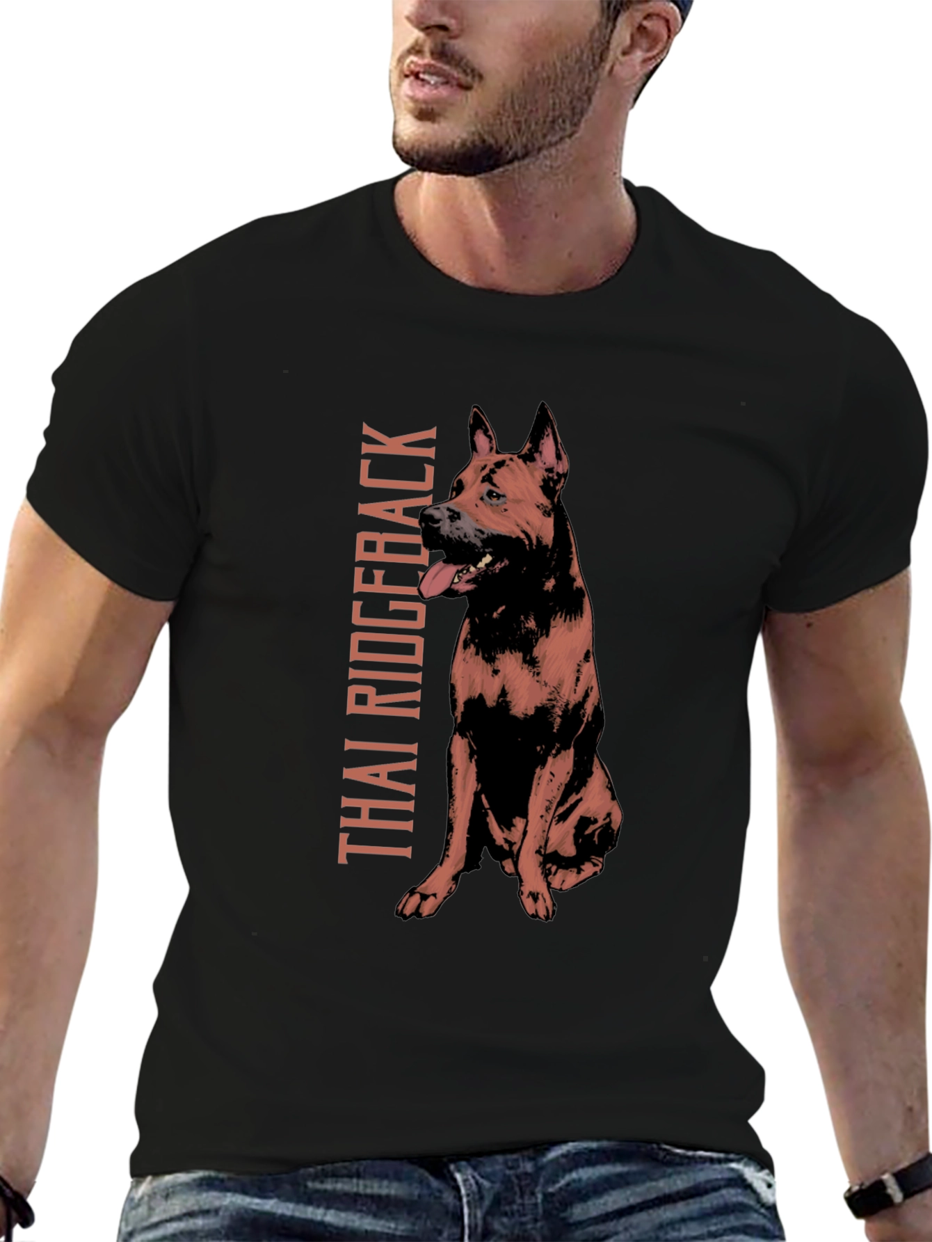 Thai Ridgeback Dog Graphic T-Shirt