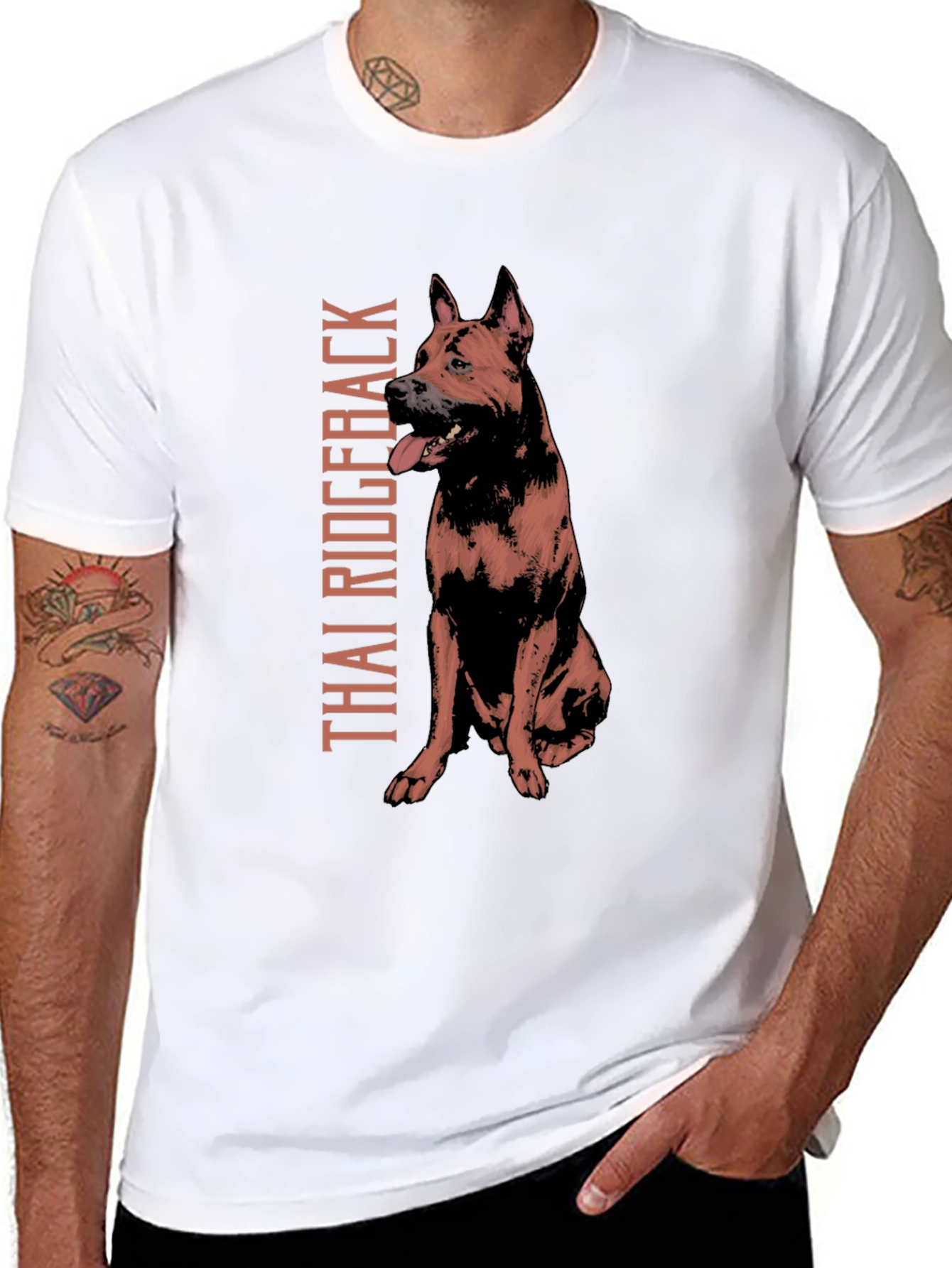 Thai Ridgeback Dog Graphic T-Shirt
