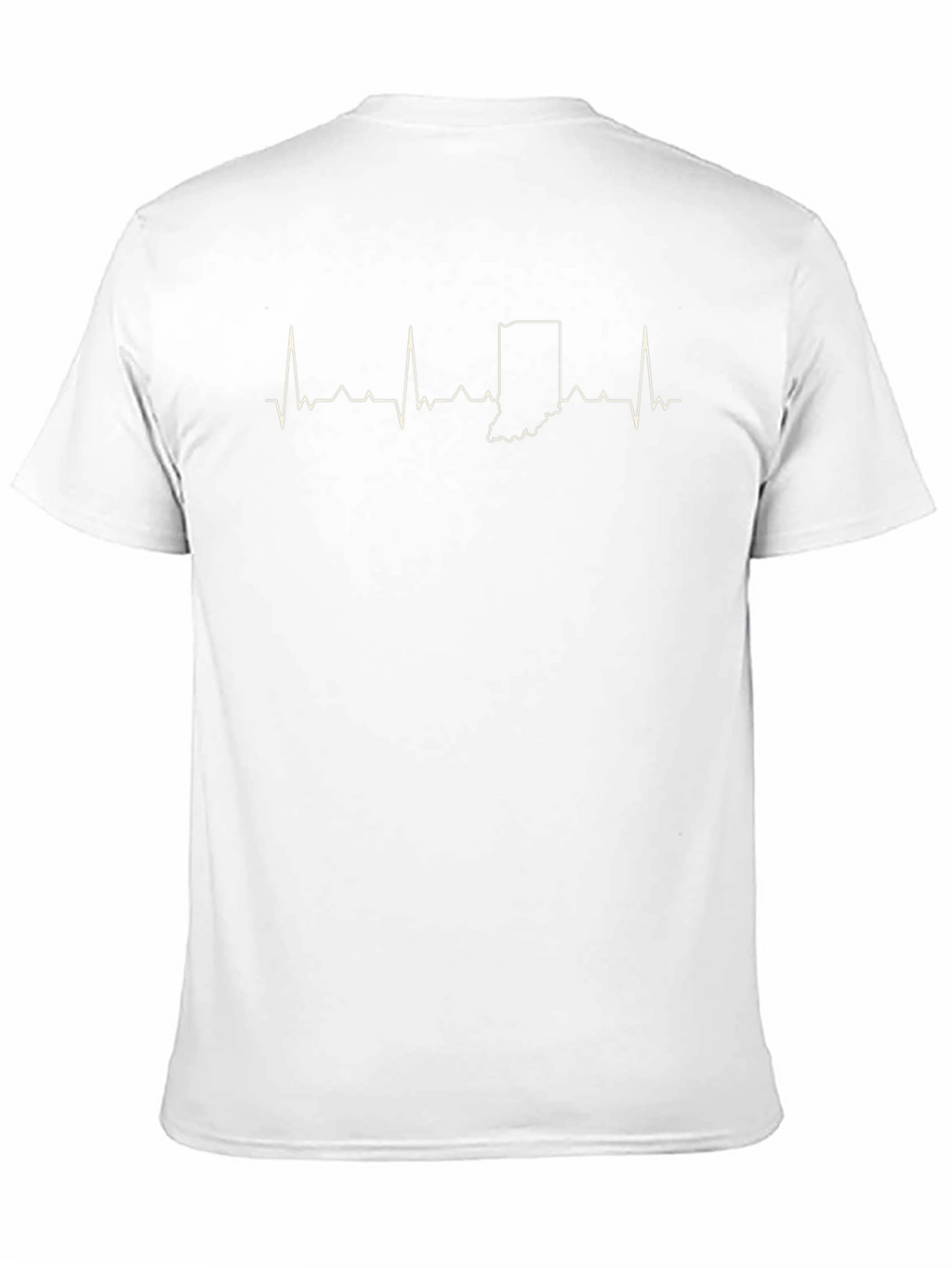 Indiana Heartbeat T-Shirt - State Pride Tee
