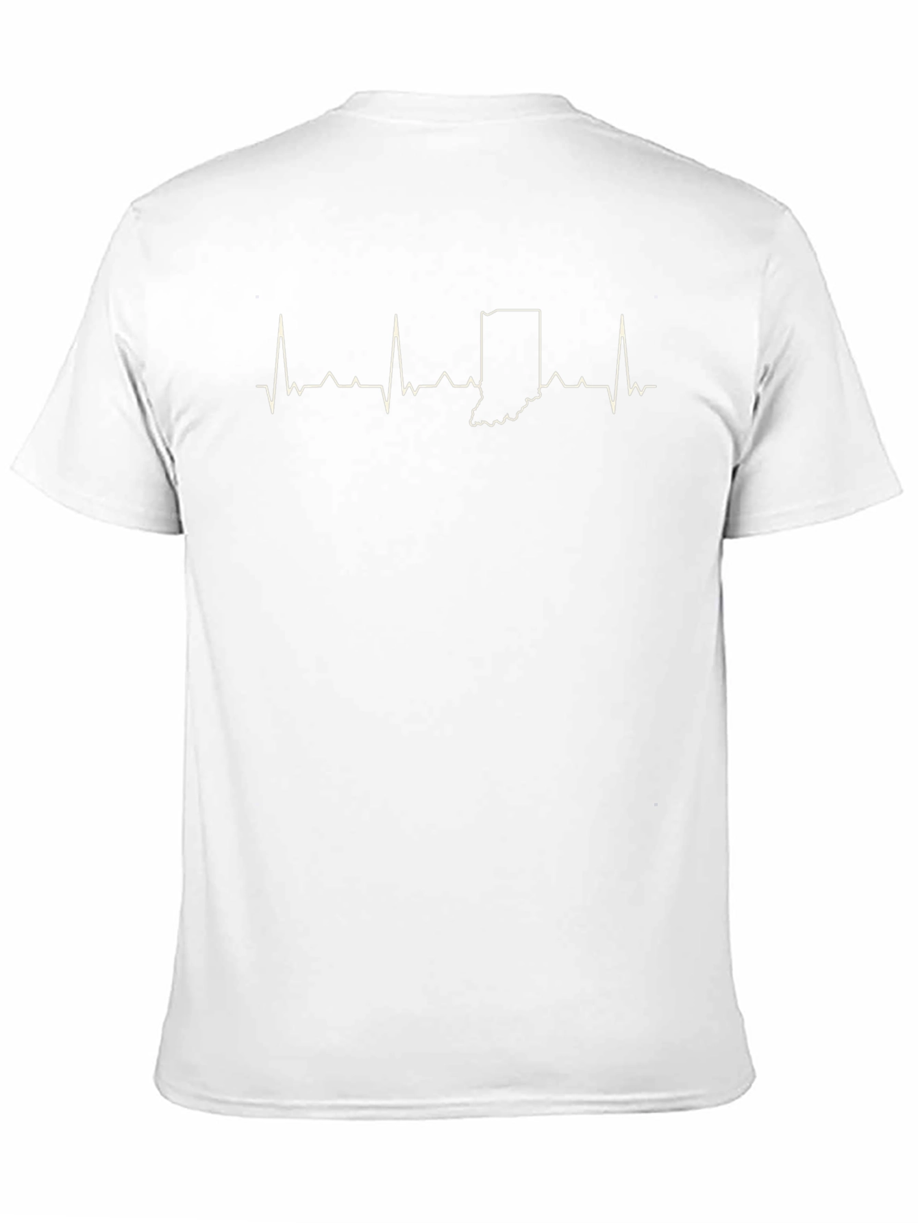 Indiana Heartbeat T-Shirt - State Pride Tee