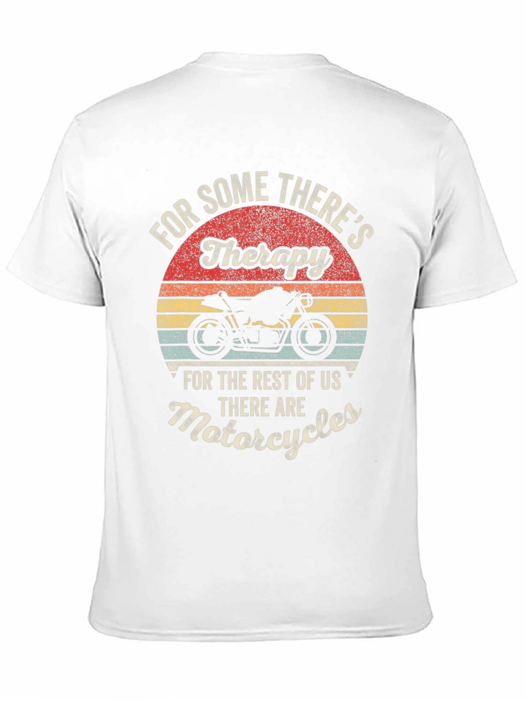 Motorcycle Therapy T-Shirt - Biker Apparel