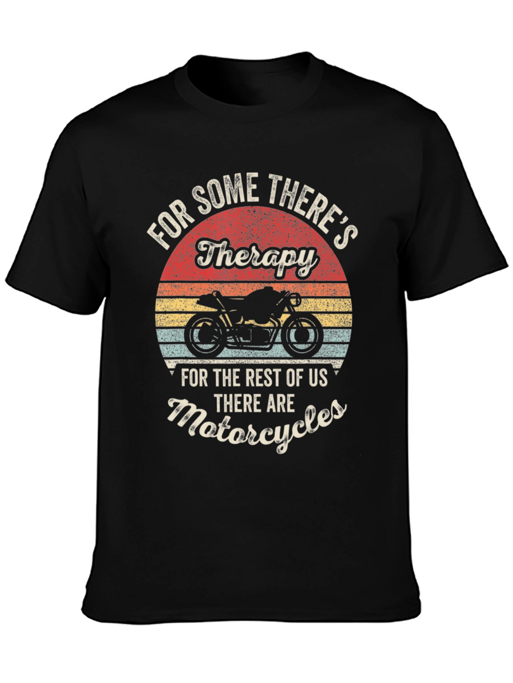 Motorcycle Therapy T-Shirt - Biker Apparel